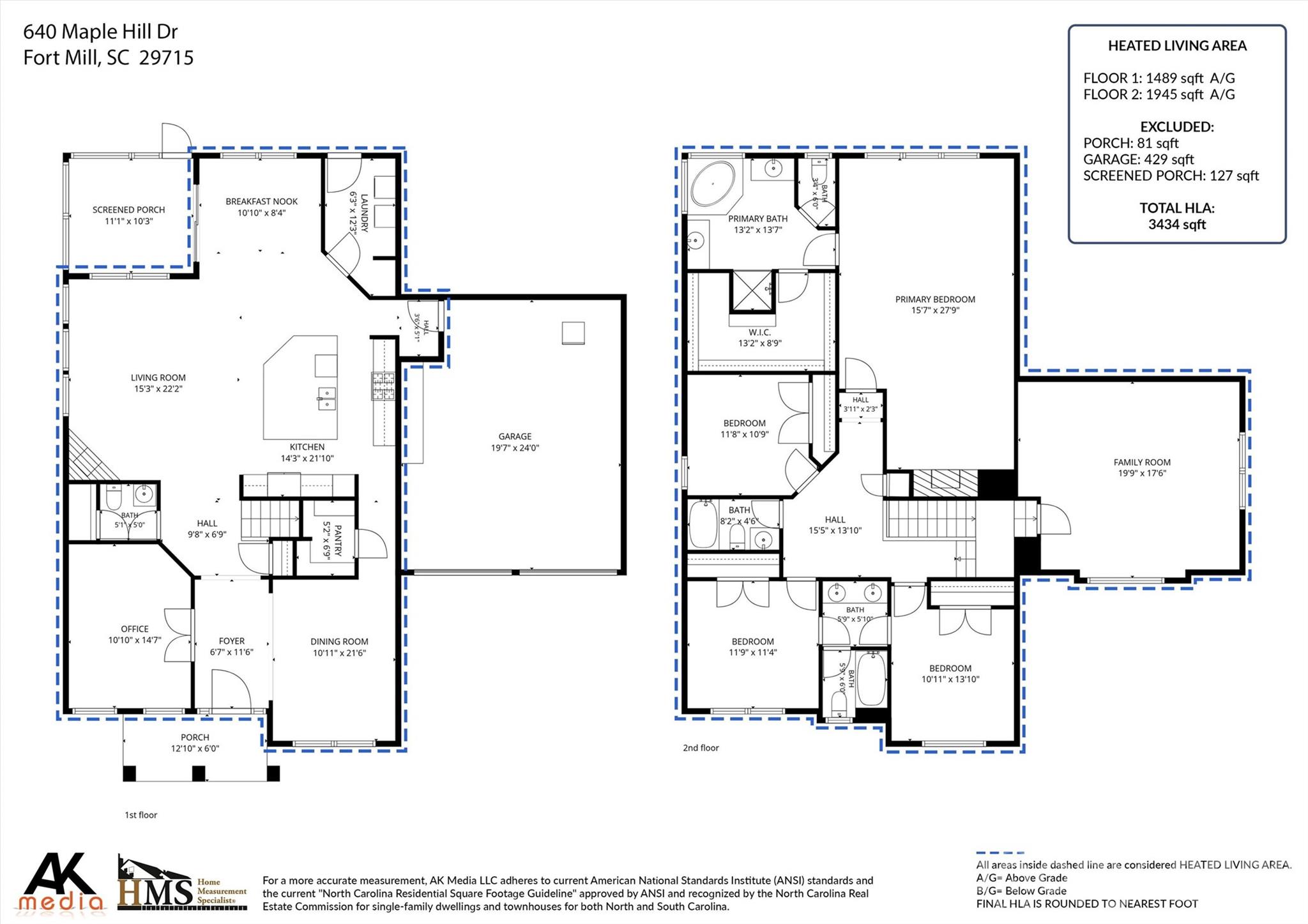 Single Family Residence at 640 Maple Hill Drive, Fort Mill, photo 40 of 40