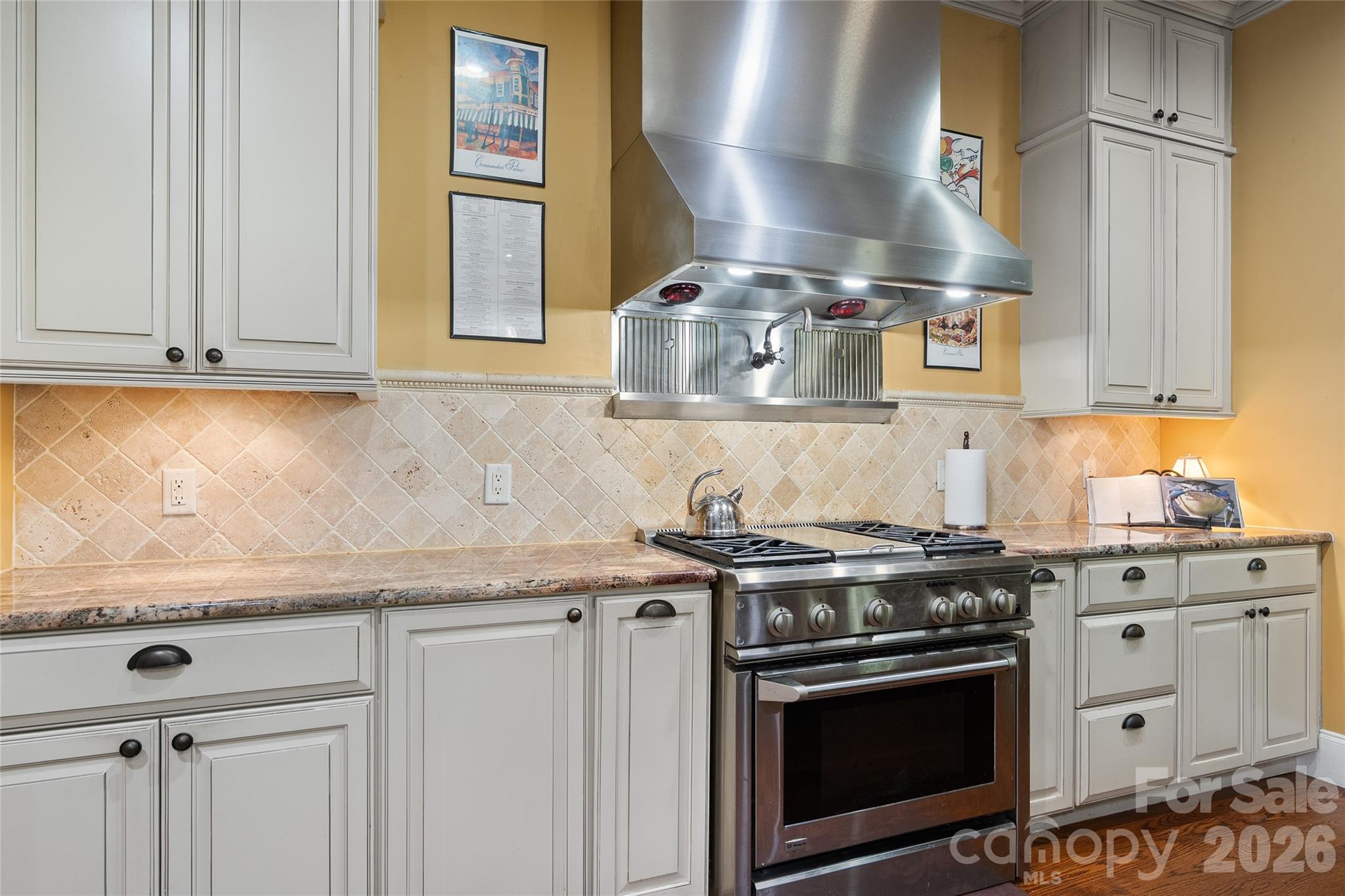 Gas Range with Hood - 598 Old Toll Road, Asheville