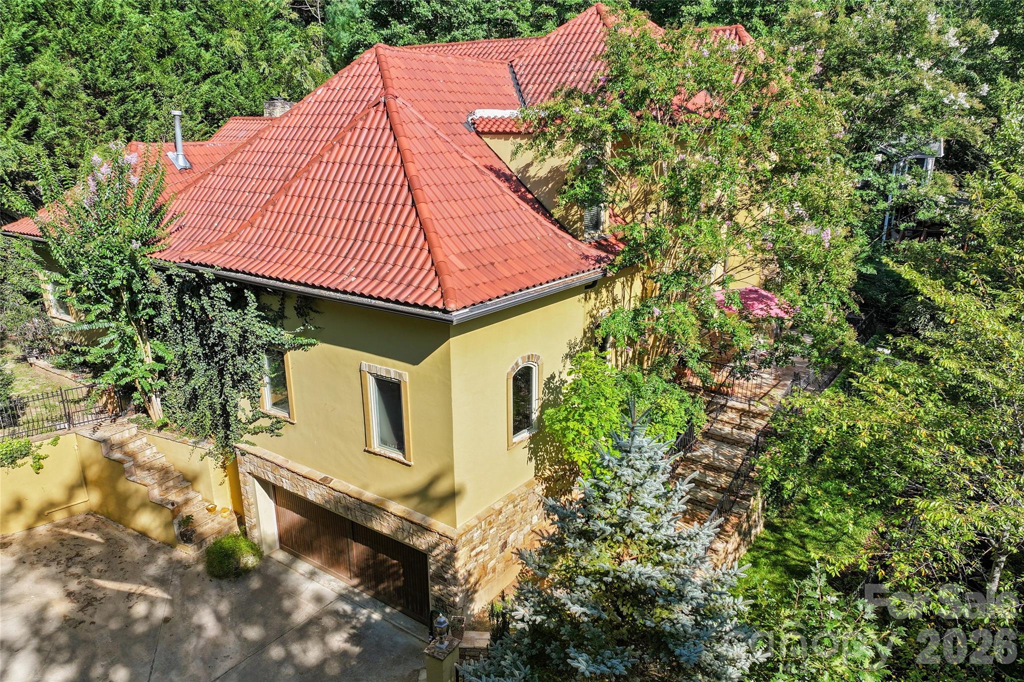 2 Car Garage in Basement - 598 Old Toll Road, Asheville