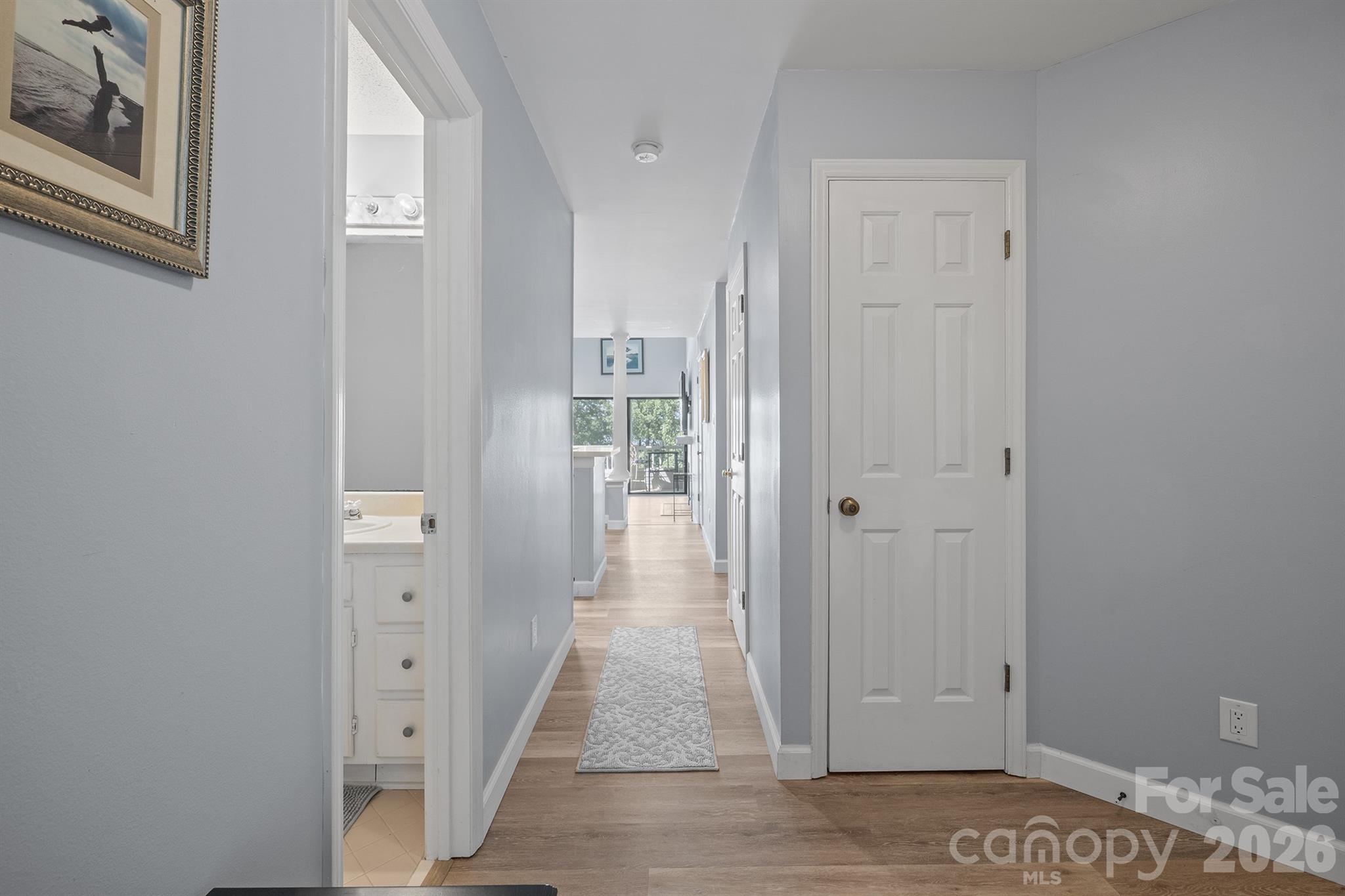 Entryway with coat closet - 327 Northwest Drive, Davidson