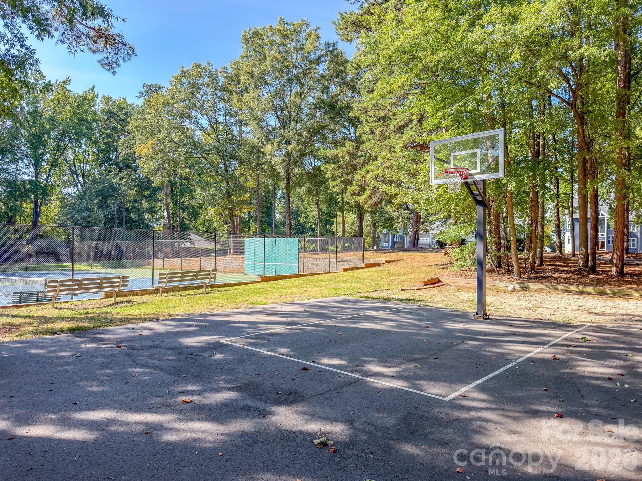 Basketball court on property - 327 Northwest Drive, Davidson