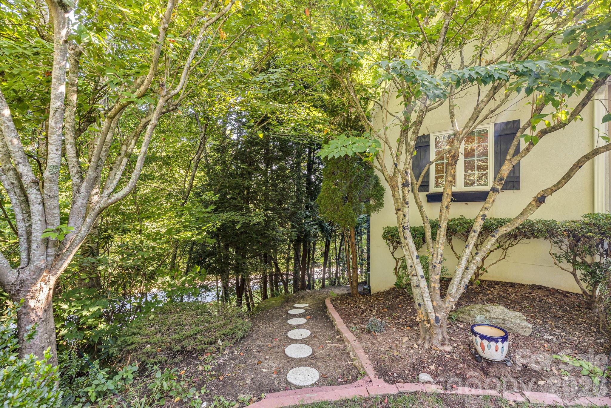 Leads to the back of the townhome. - 212 Carriage Springs Way, Hendersonville