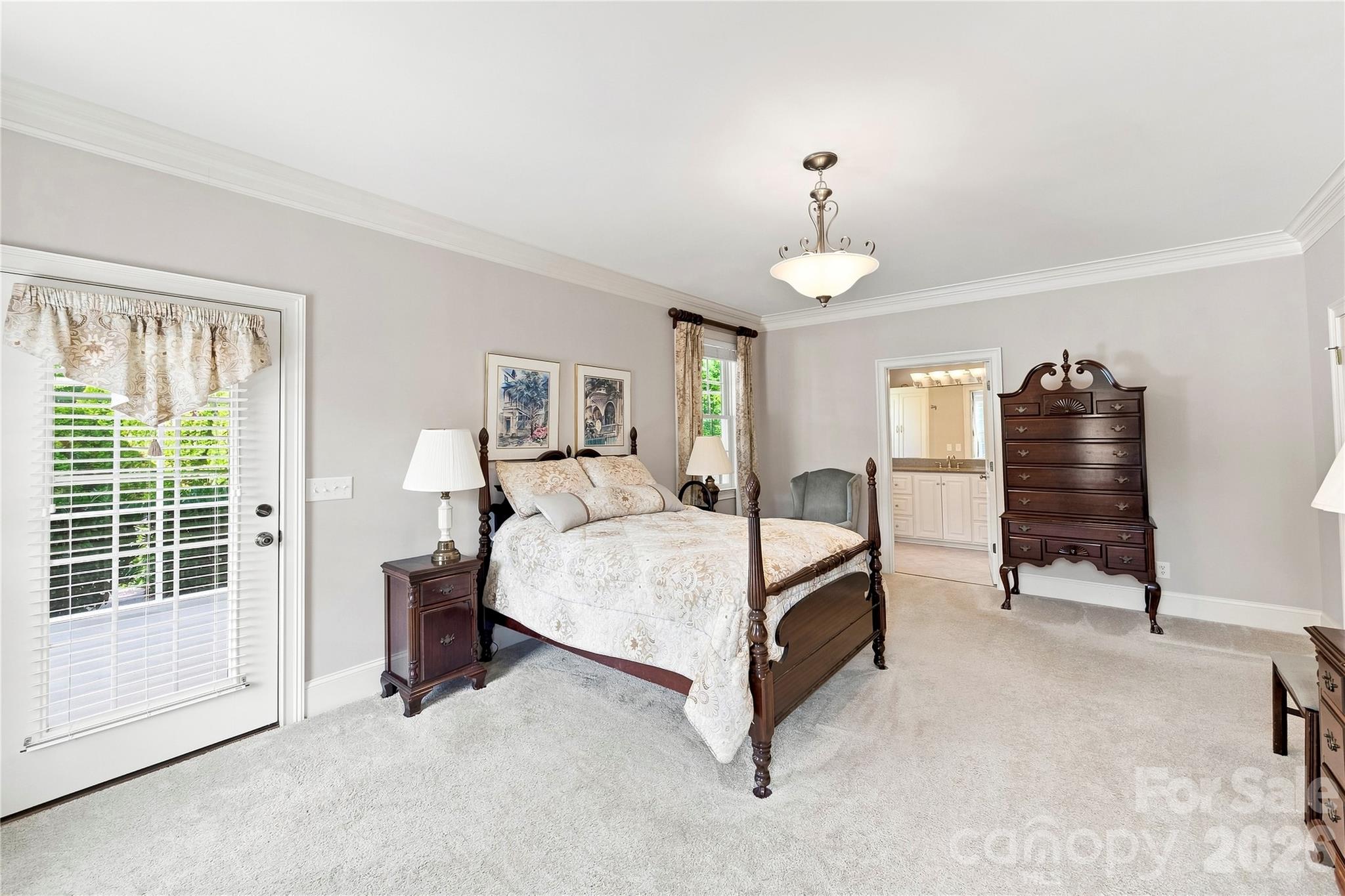 In-law suite primary with private laundry and 2 car garage - 393 Youngs Bend Road, Kershaw