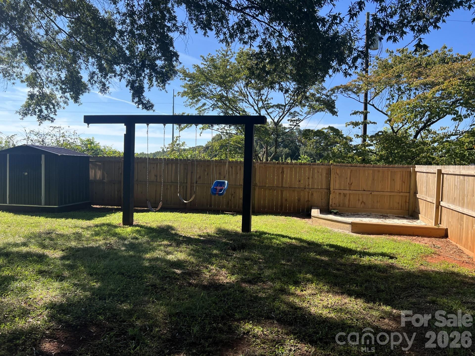 Shed and playset to stay! - 541 Perry Road, Troutman