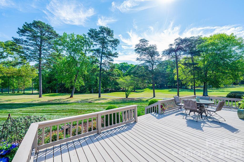 Good deck space for entertaining. - 3725 Rock Bridge Drive NE, Conover