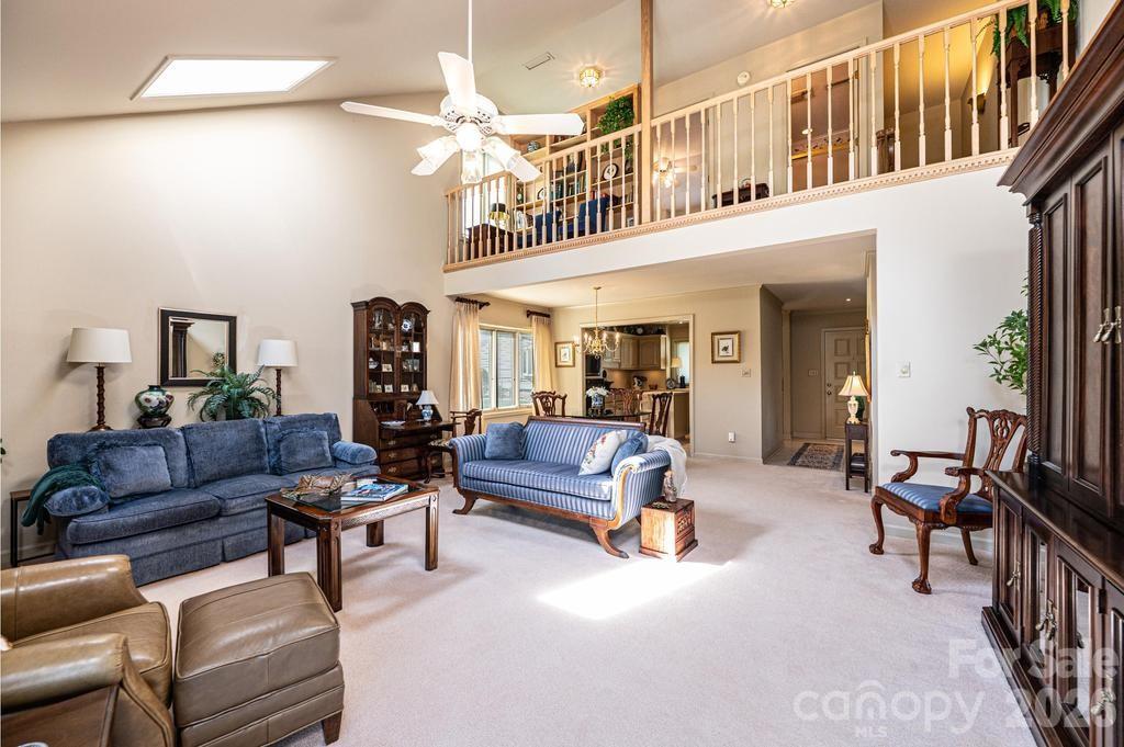 View from the back deck looking in! - 3725 Rock Bridge Drive NE, Conover