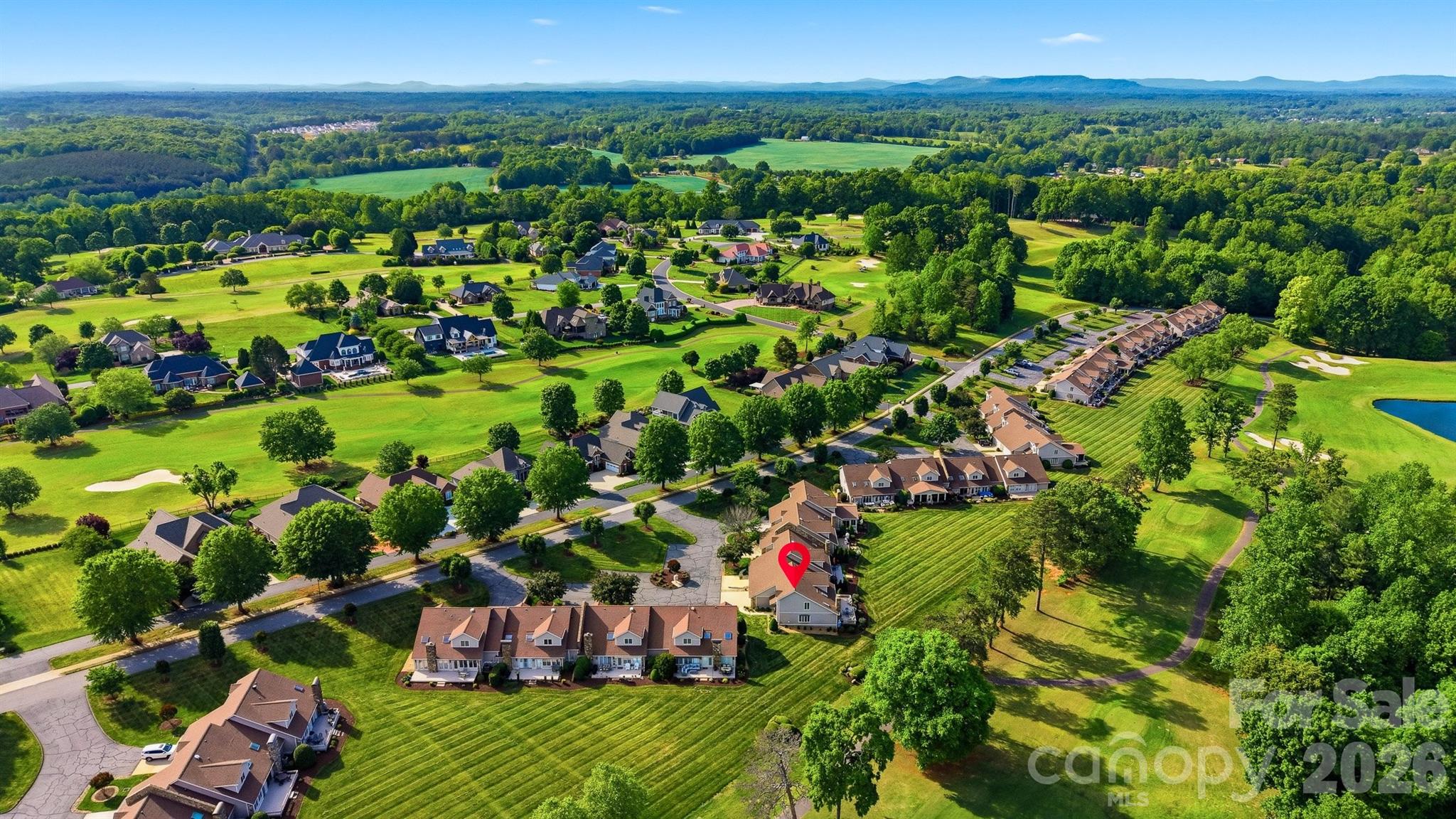 Blue Ridge Mountains in the distance! - 3725 Rock Bridge Drive NE, Conover