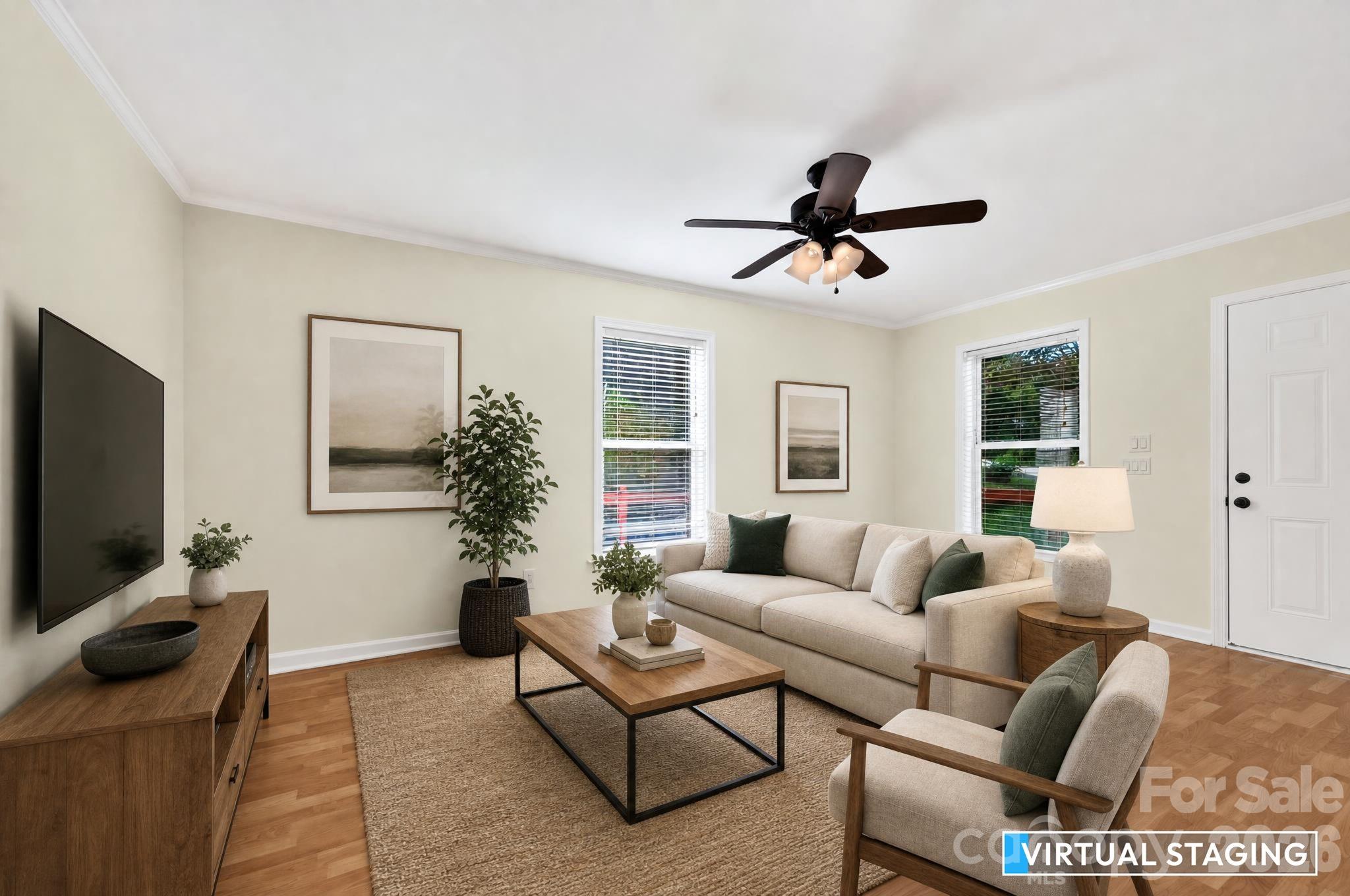 Virtually staged - 47 Wilmington Street, Asheville