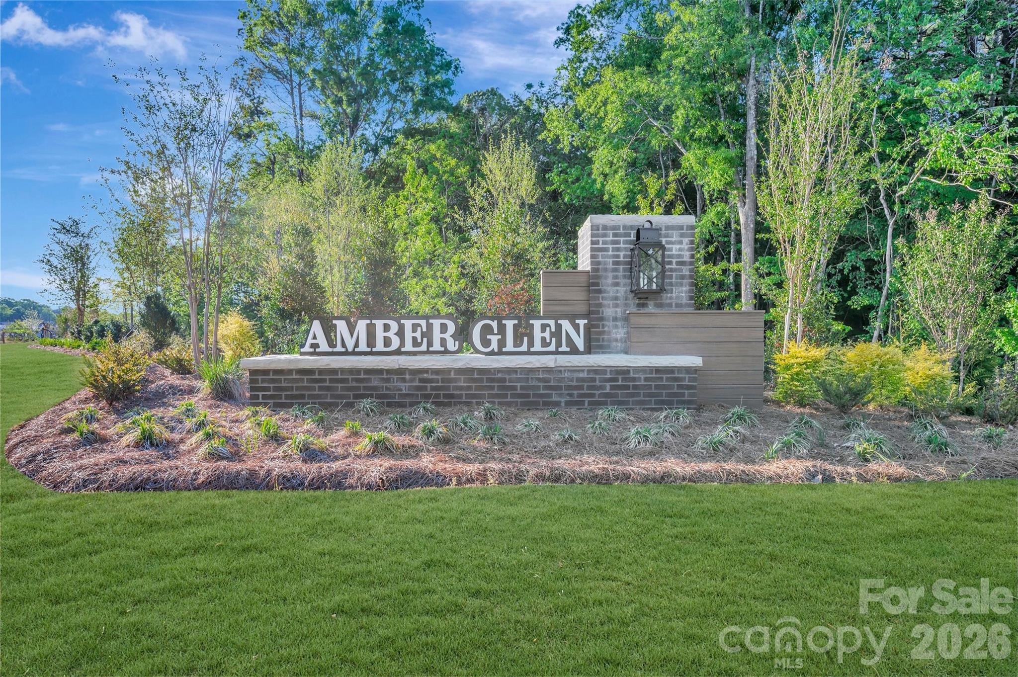 Community sign - 230 Amber Glen Drive, Locust