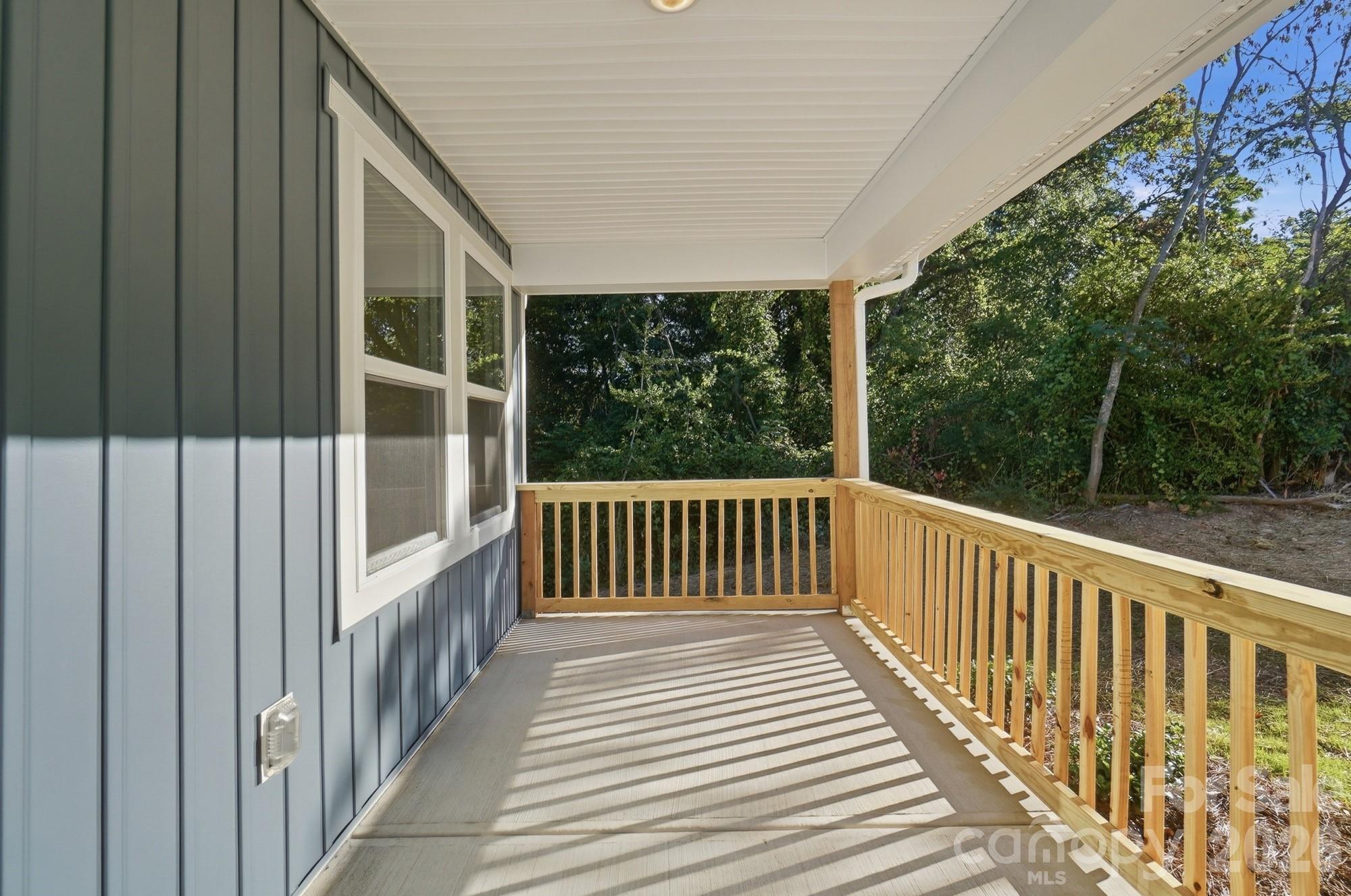 View of Covered Front Porch - 1074 Mountain Crest Drive, Kings Mountain