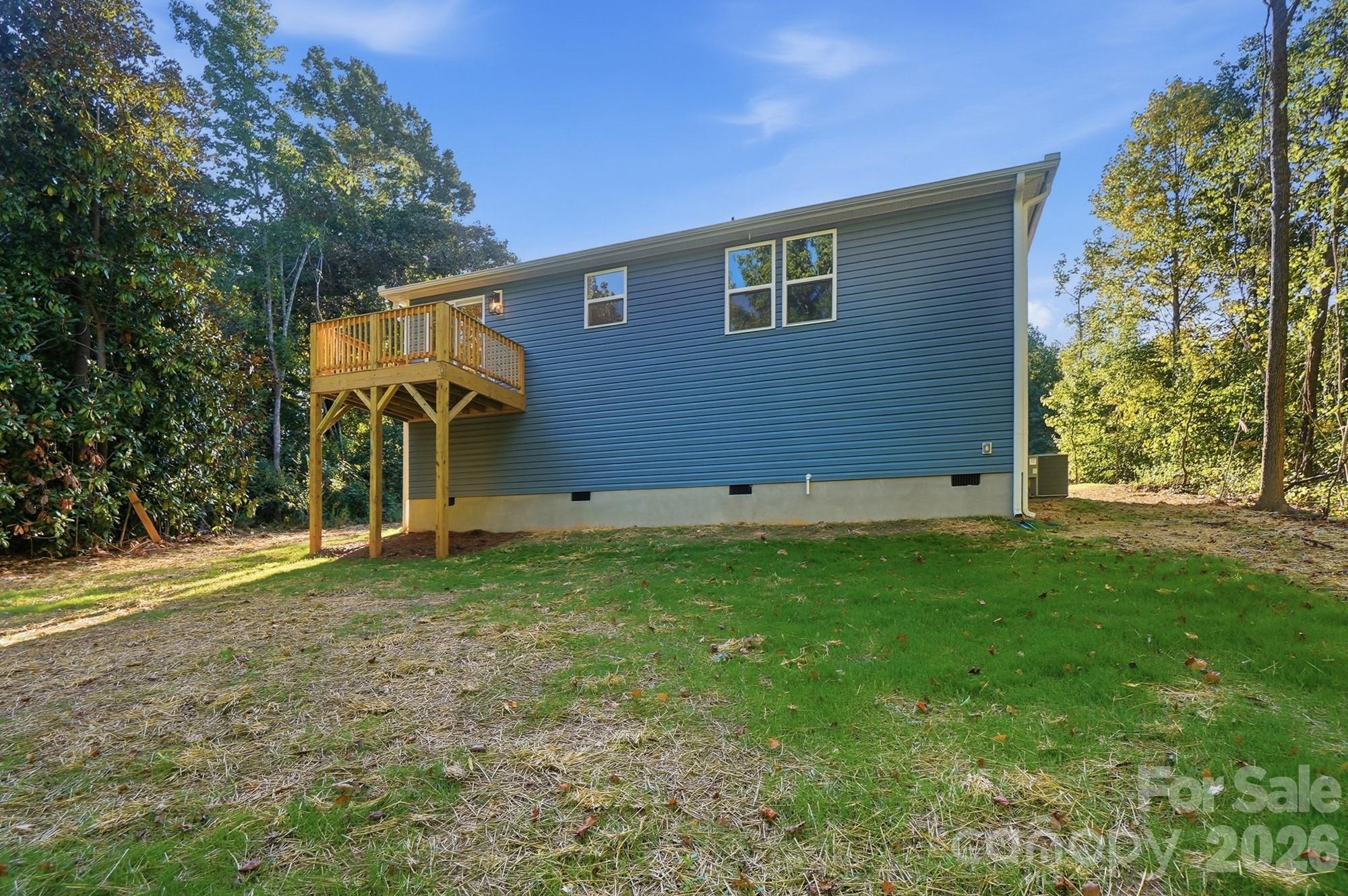 Rear View of House - 1074 Mountain Crest Drive, Kings Mountain