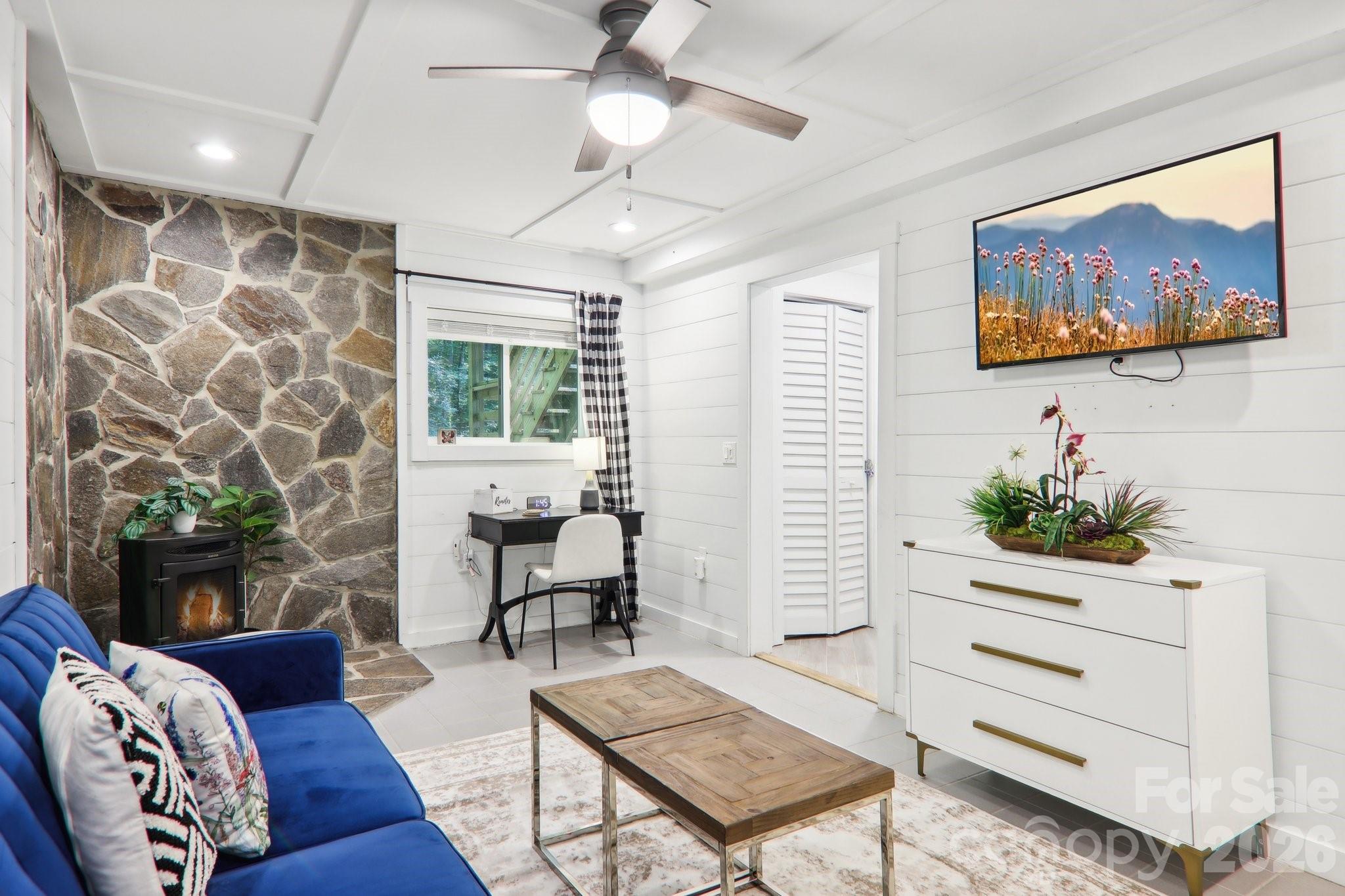 Lower Level living/sleeping quarters - 315 Bear Cove Road, Bryson City