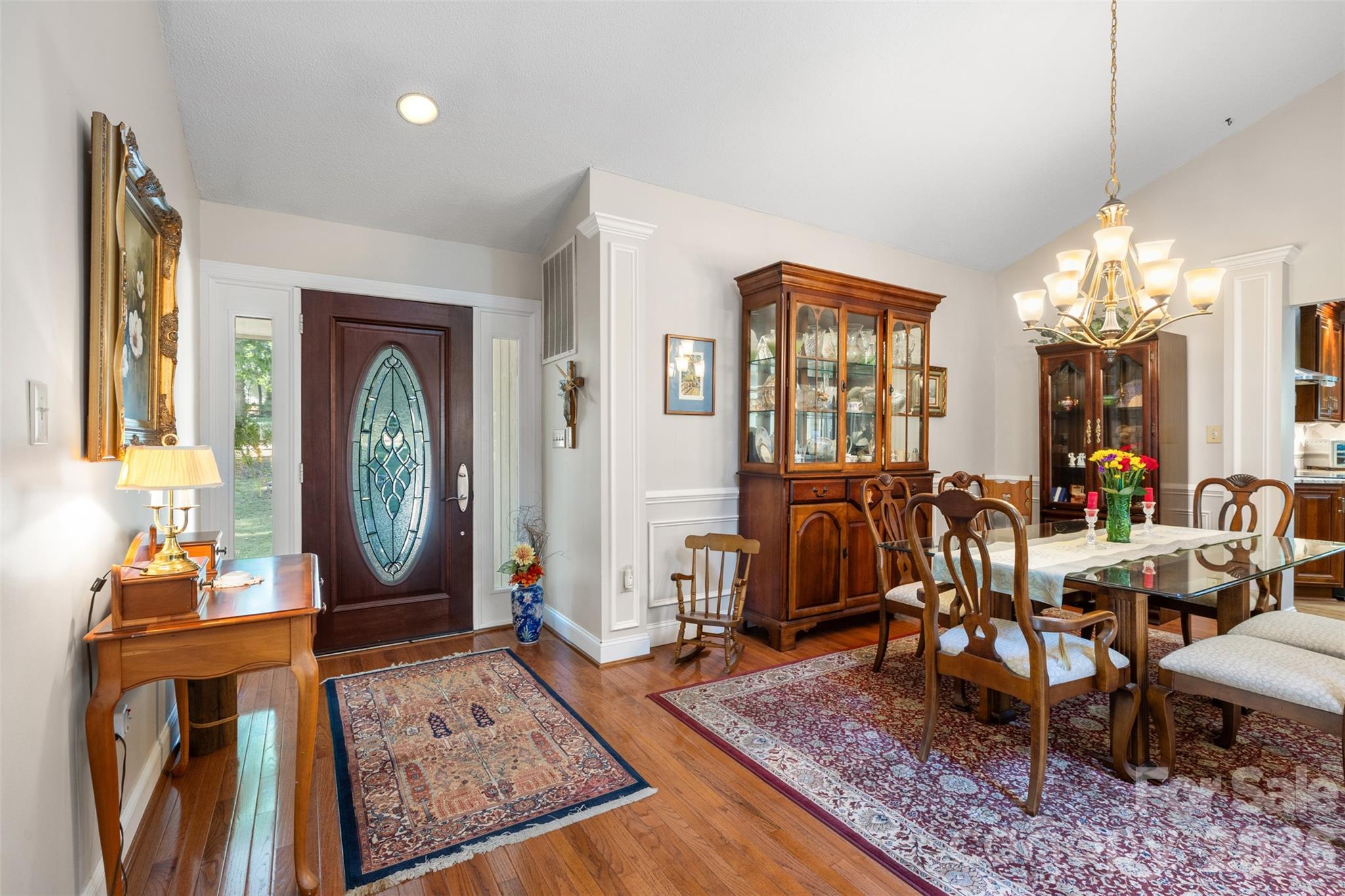 Front entrance into dining room - 55 Heritage Drive, Lake Wylie