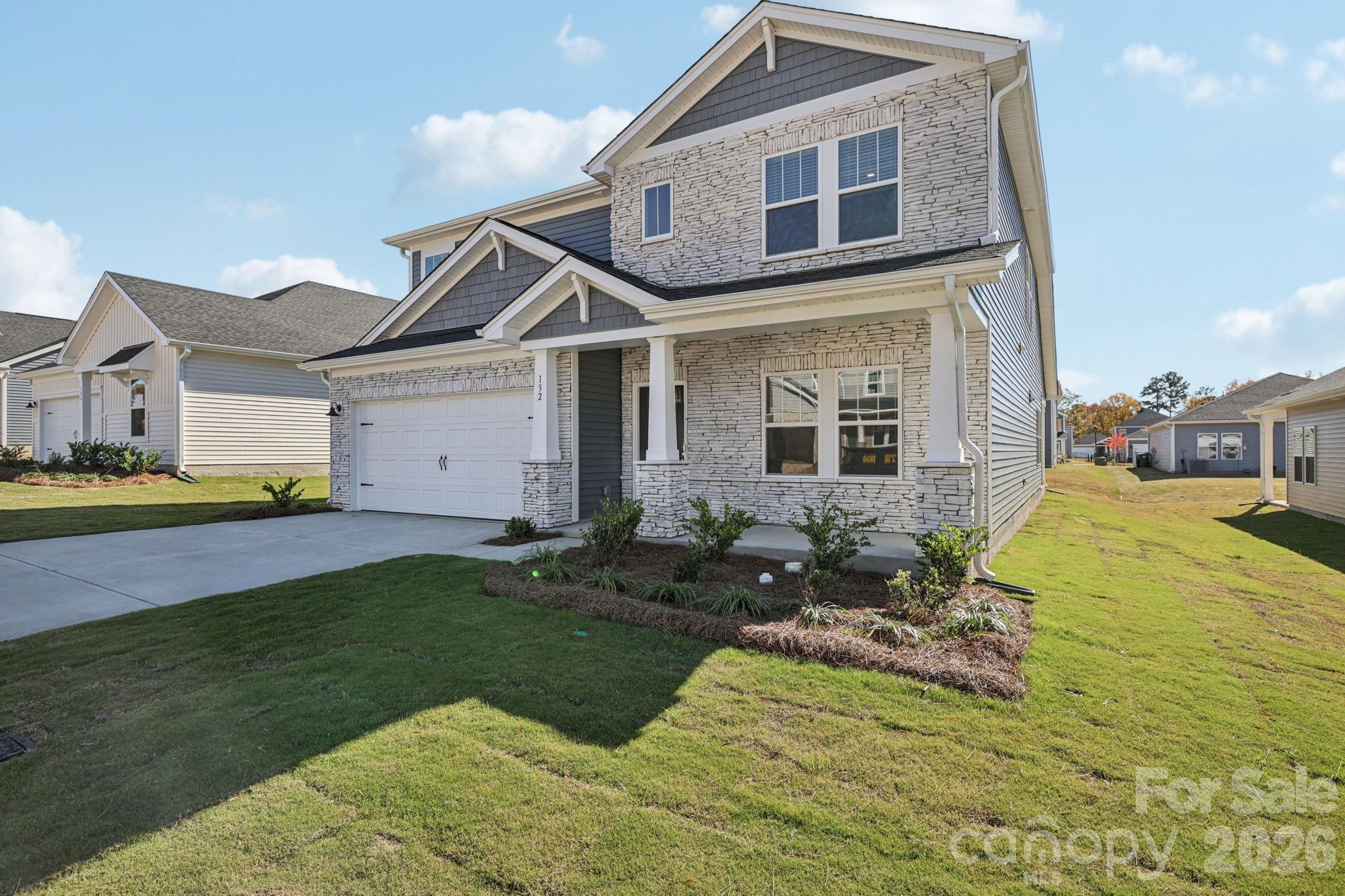 Photo is not of the actual home, but is an inspirational photo of builder’s model home and may depict options, furnishings, and/or decorator features that are not included - 250 Nelson Creek Road, Mocksville