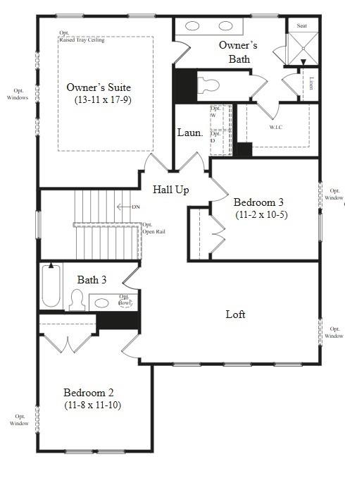 Brockton 2nd floor - 3008 Broken Spur Lane, Pineville