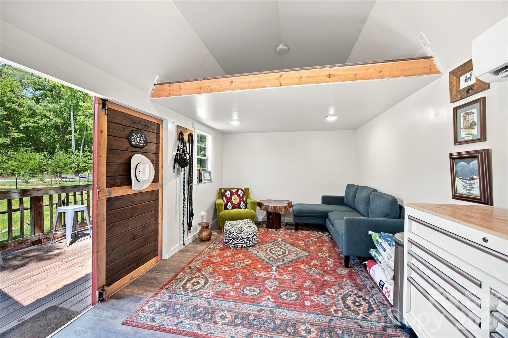 Red Barn interior with Loft - 5663 Mundy Road, Denver