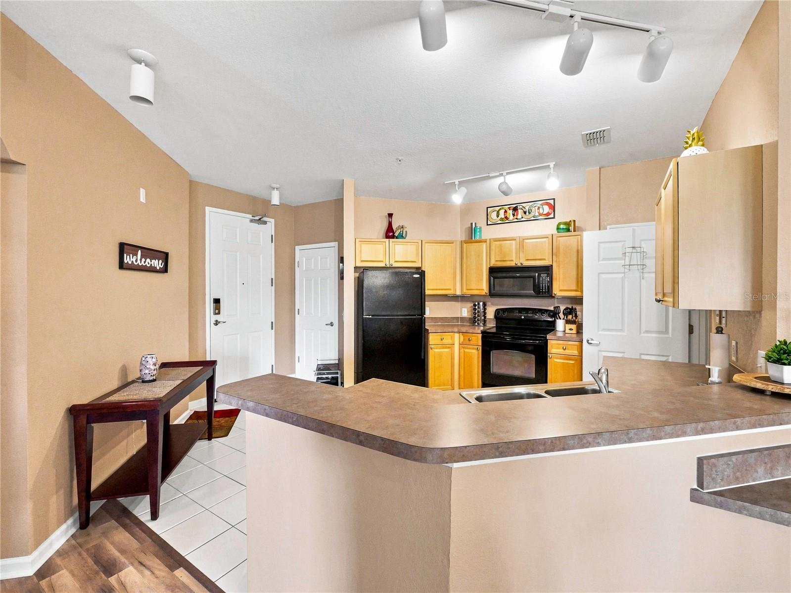 Kitchen and entrance - 102 TERRACE RIDGE CIR #102, DAVENPORT