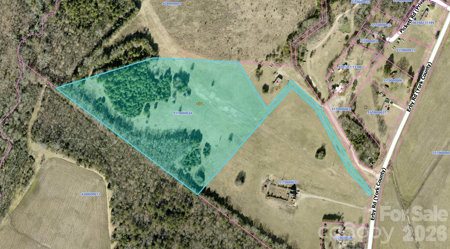 GIS image - 4271 Erby Road, Rock Hill
