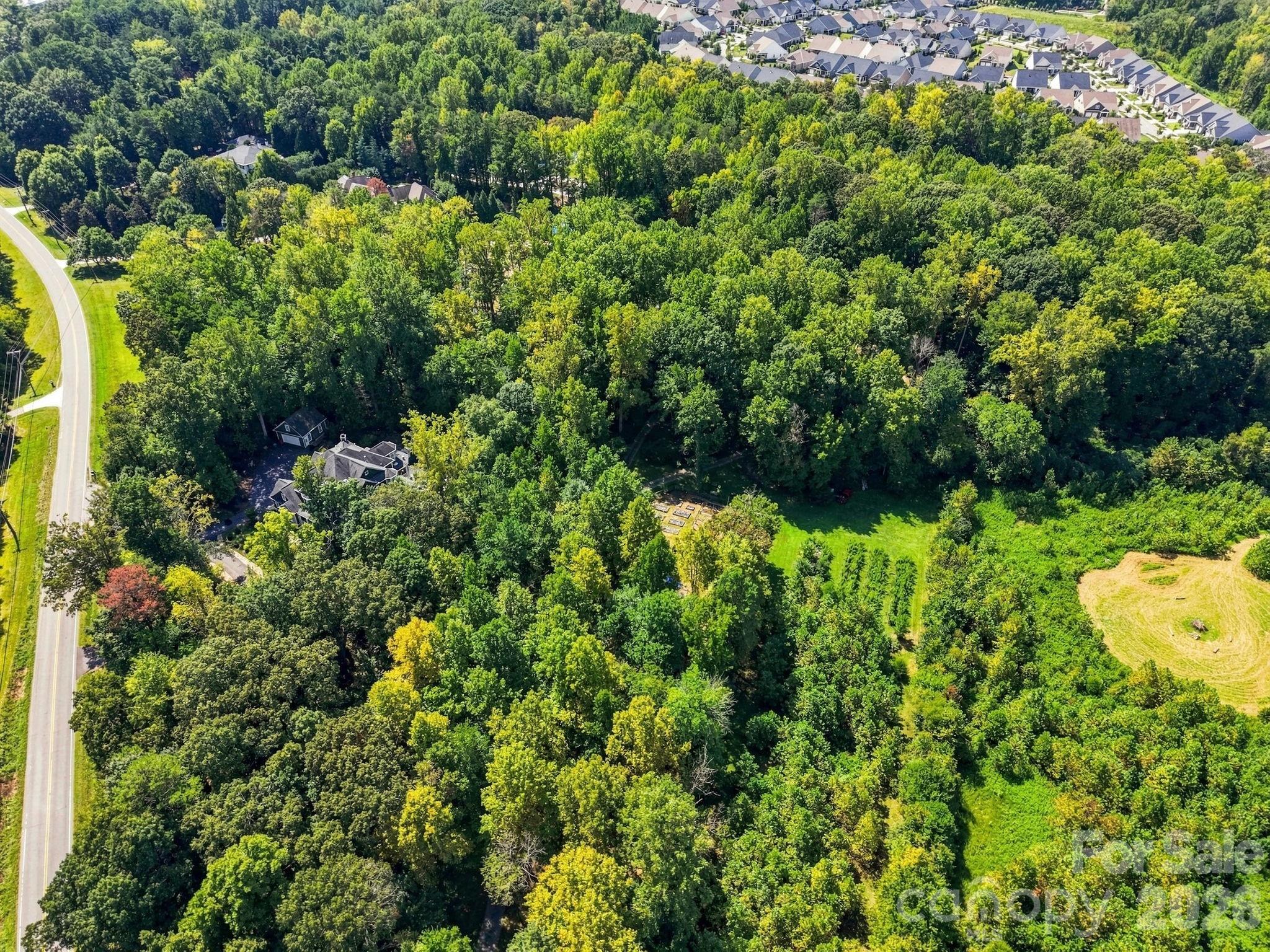 Aerial View of Property - 19317 Davidson Concord Road, Davidson