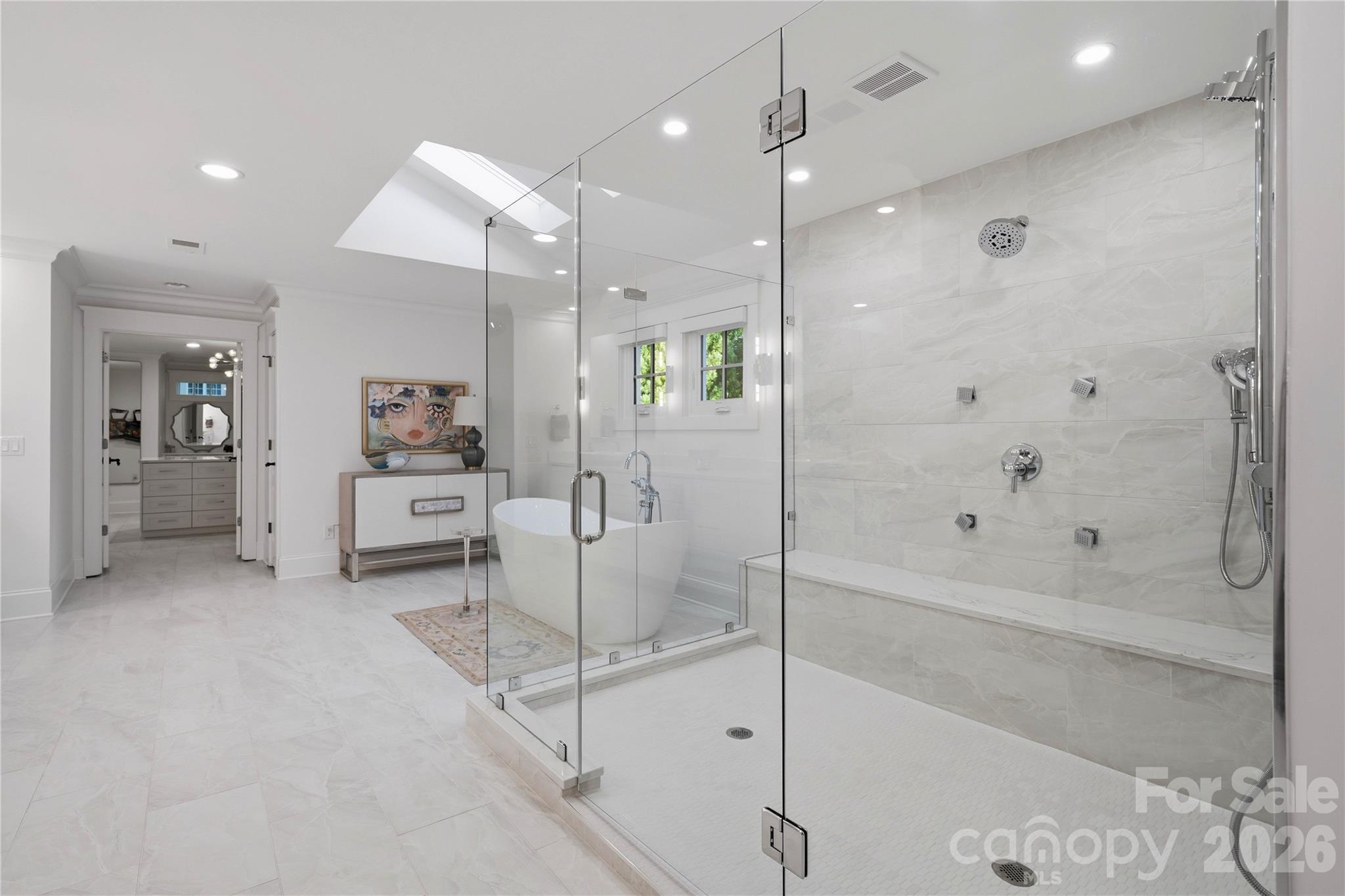 Owner's Bath Suite - 6239 Sharon Hills Road, Charlotte