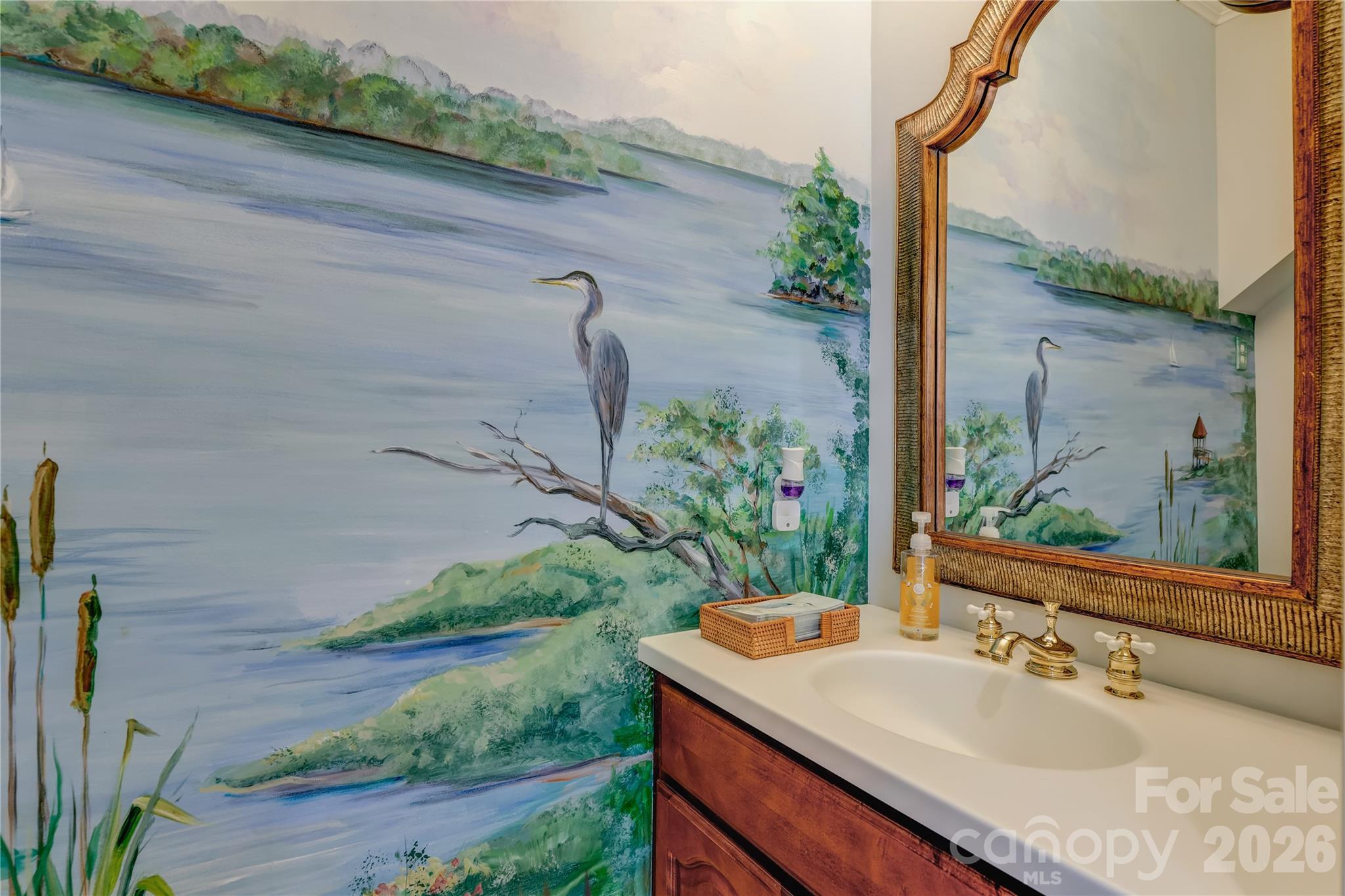 1/2 bath located on the main level. - 946 Lake Club Drive, Rock Hill