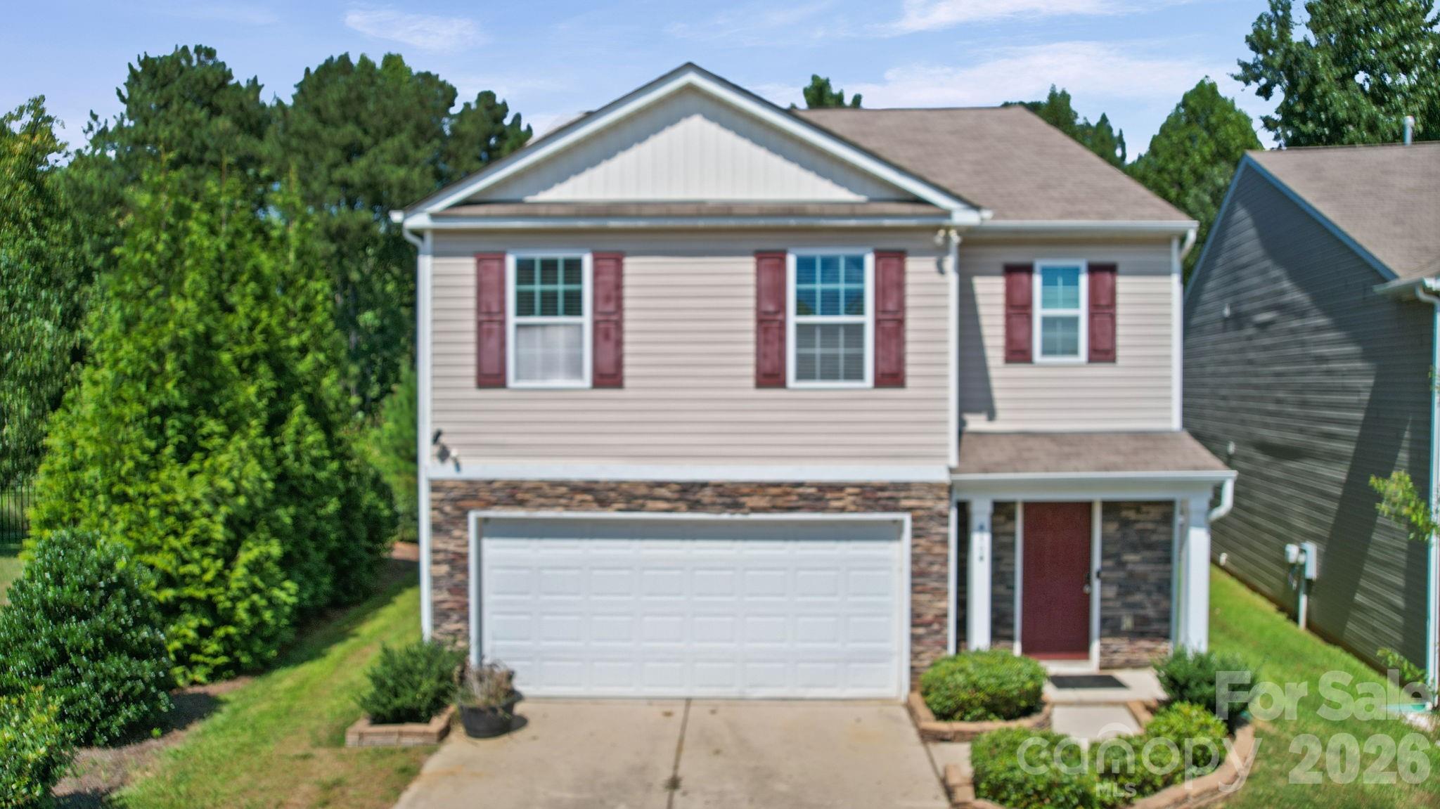 Different angle of house - 4104 Long Arrow Drive, Concord