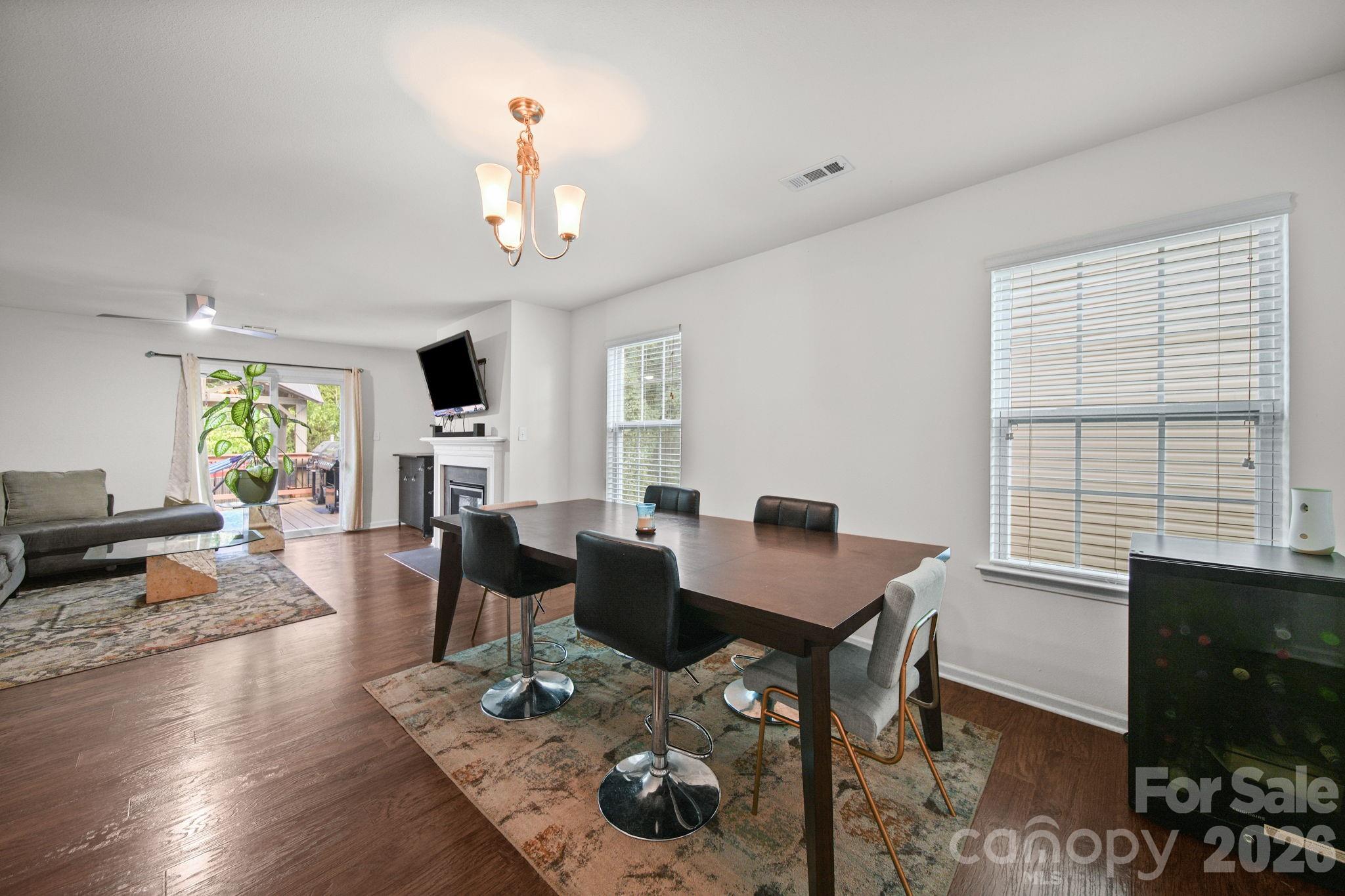 Dining and Living Area - 4104 Long Arrow Drive, Concord