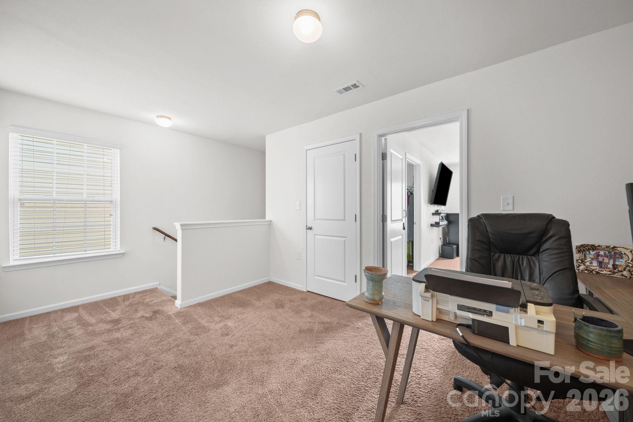Upstairs Landing with office area - 4104 Long Arrow Drive, Concord