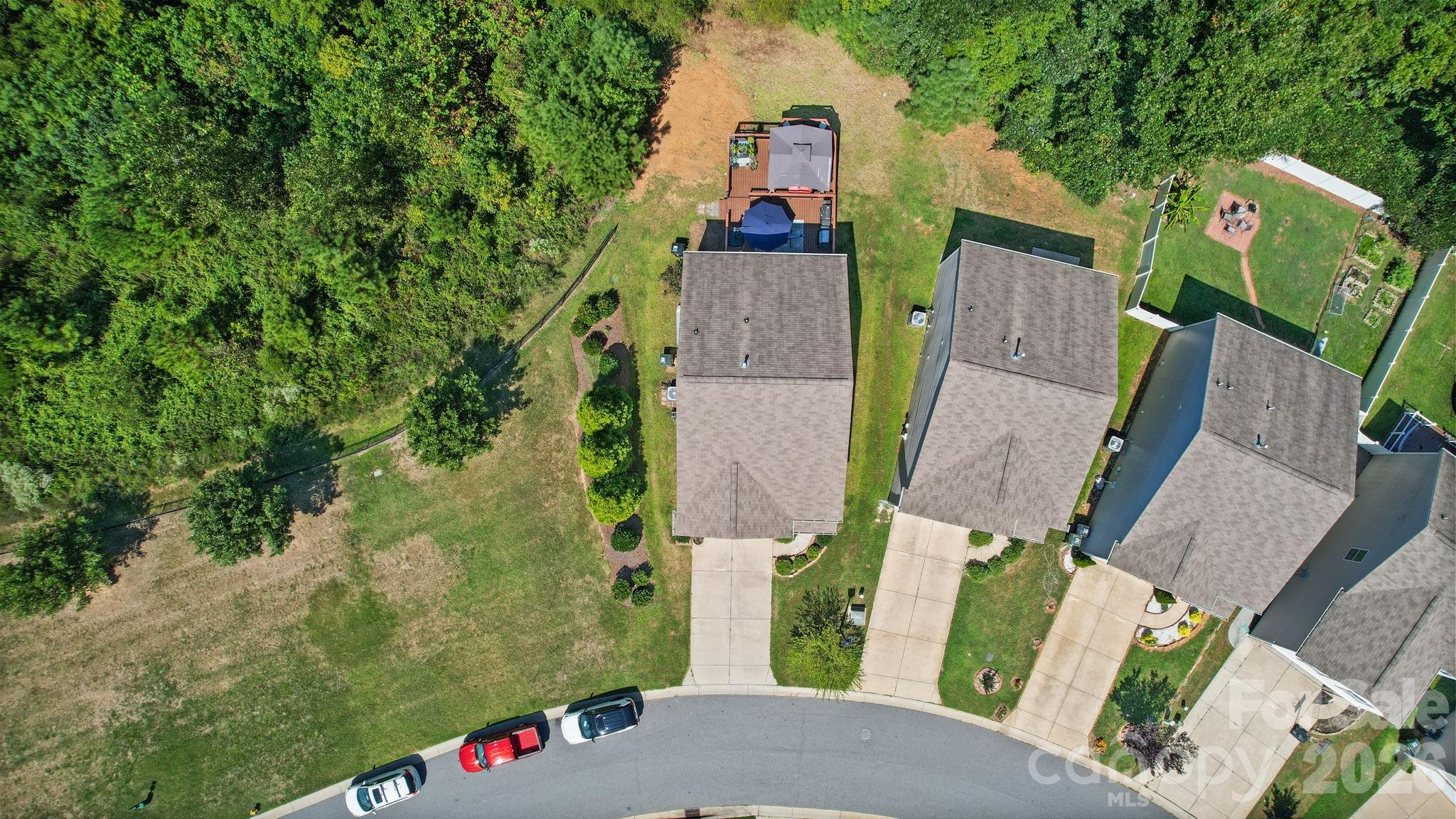 Aerial view - 4104 Long Arrow Drive, Concord