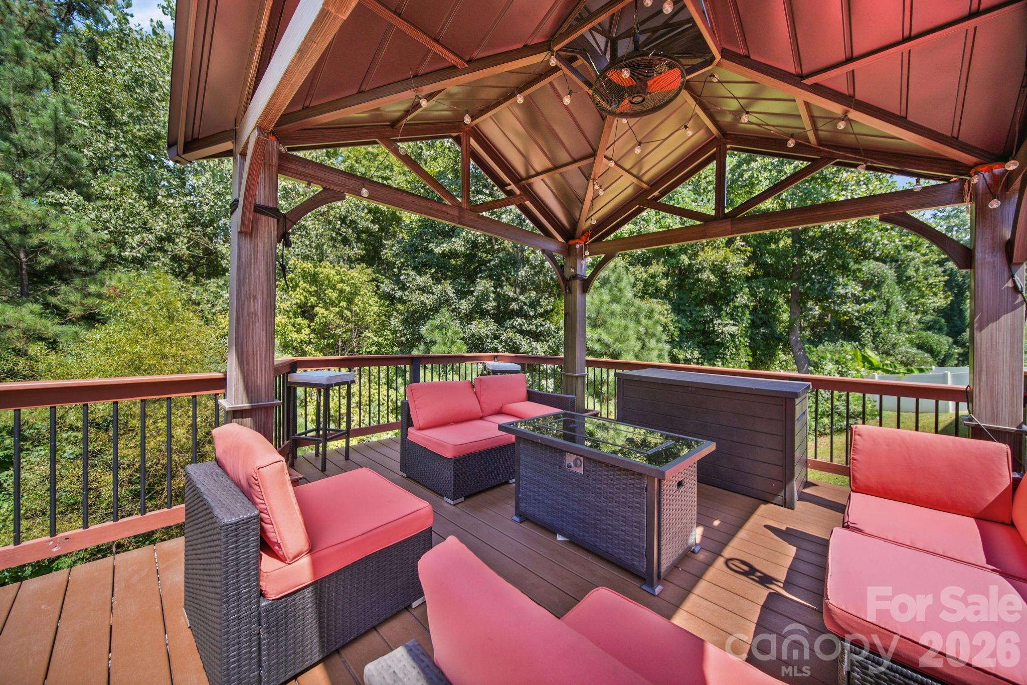 Gazebo on Deck 1 - 4104 Long Arrow Drive, Concord