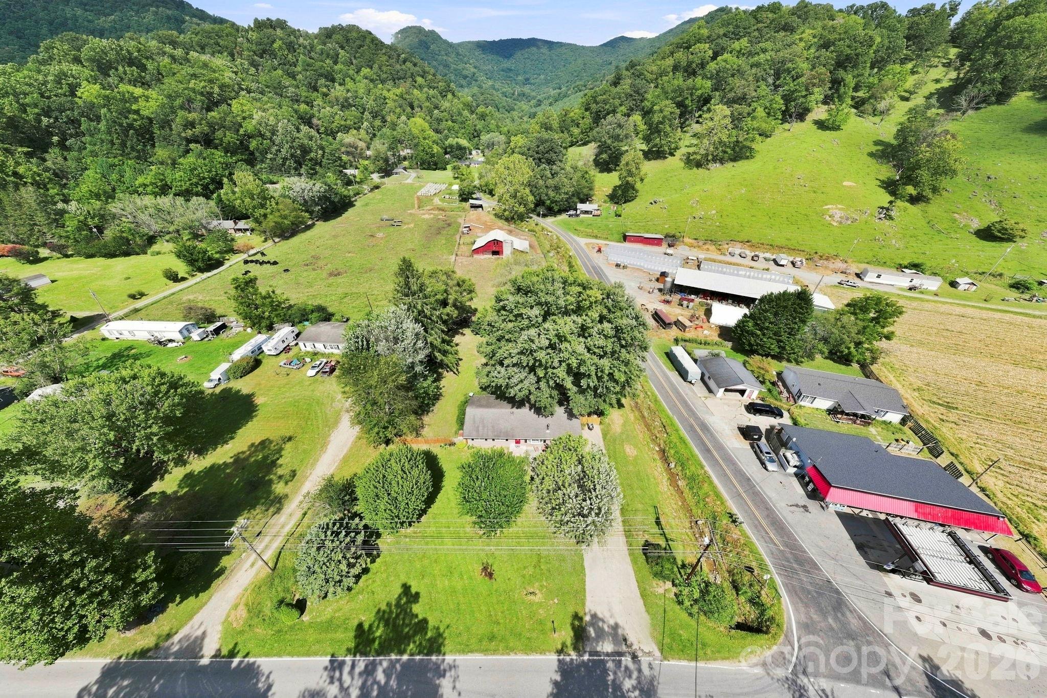 Aerial view of neighborhood - 10687 Cruso Road, Canton