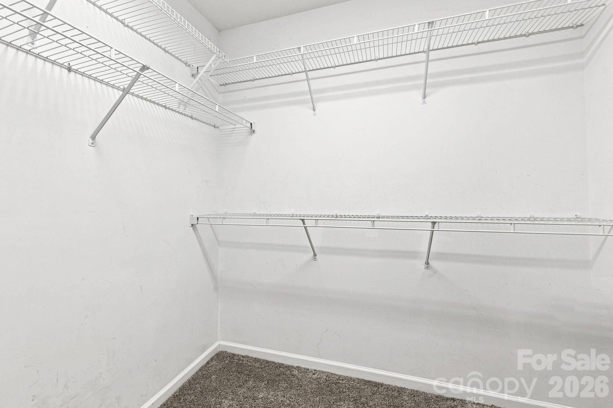 Large walk-in closets in bedrooms - 95 Holly Ridge Road, Waynesville
