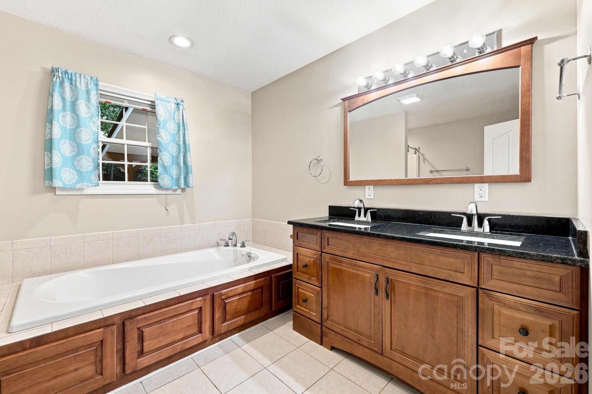Primary Bathroom - 95 Holly Ridge Road, Waynesville