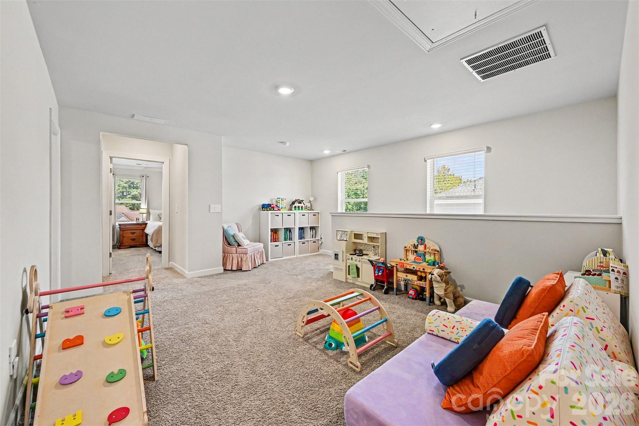 At the top of the stairs is a bonus space with lots of flexibility... - 408 Luna Lane, Shelby