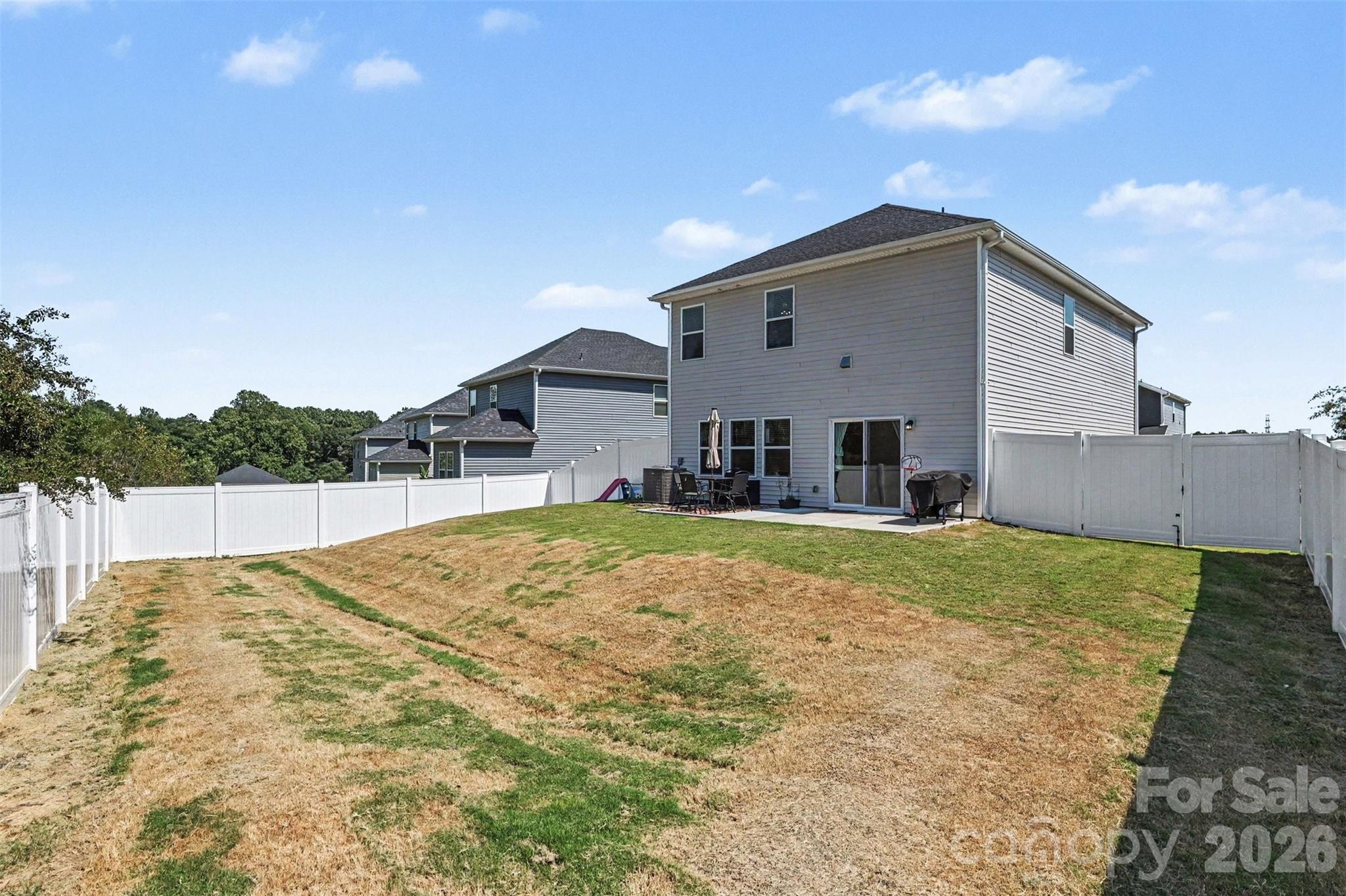 Back view of home - 408 Luna Lane, Shelby