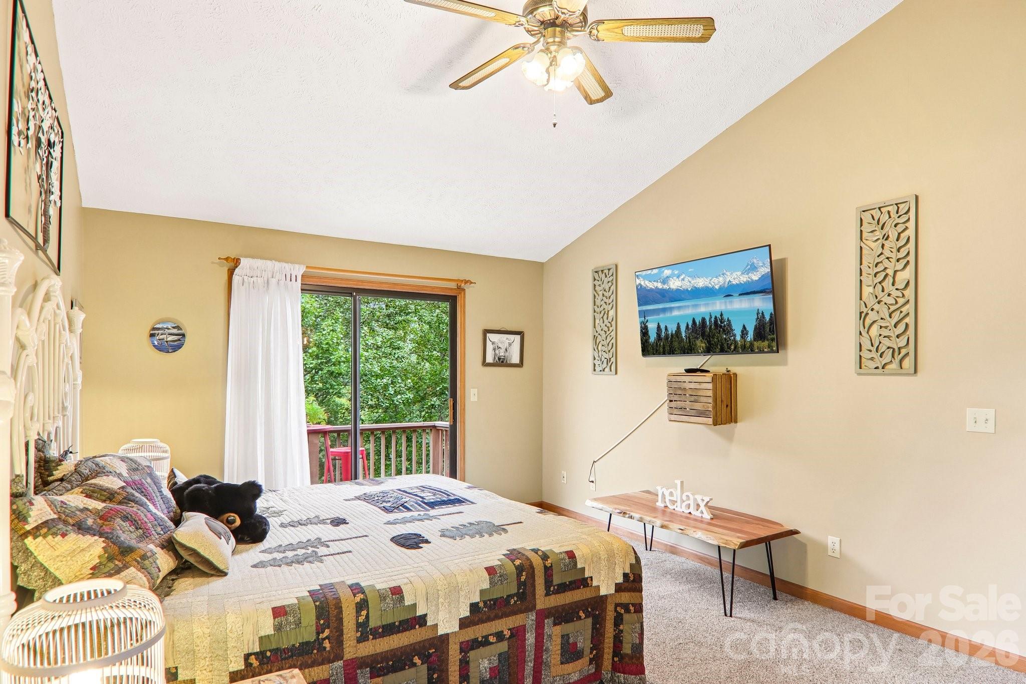 upstairs primary bedroom #1 - 36 Nicholas Lane, Maggie Valley