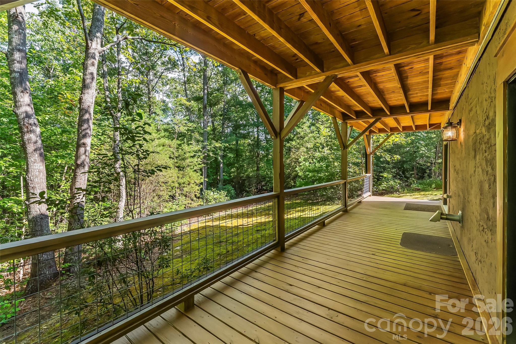Lower back covered porch - 85 Trellis Drive, Nebo