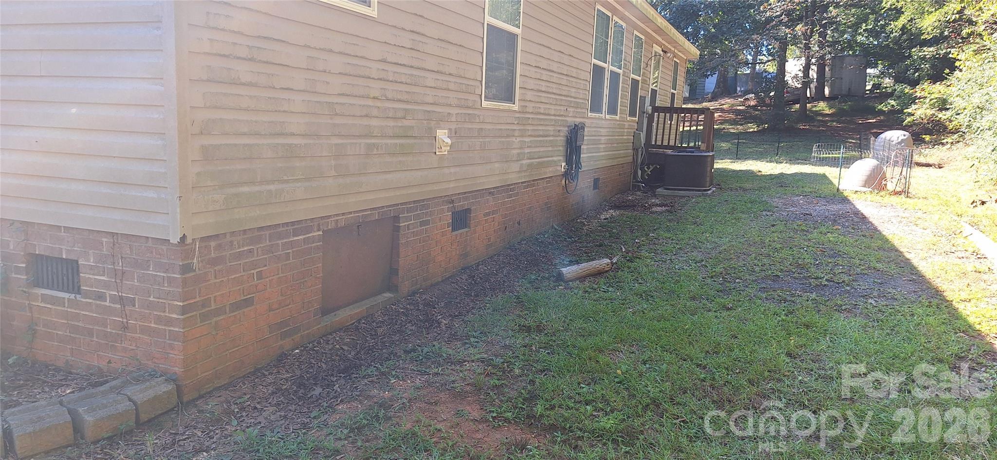 Rear yard - 120 Otto Road, Cherryville