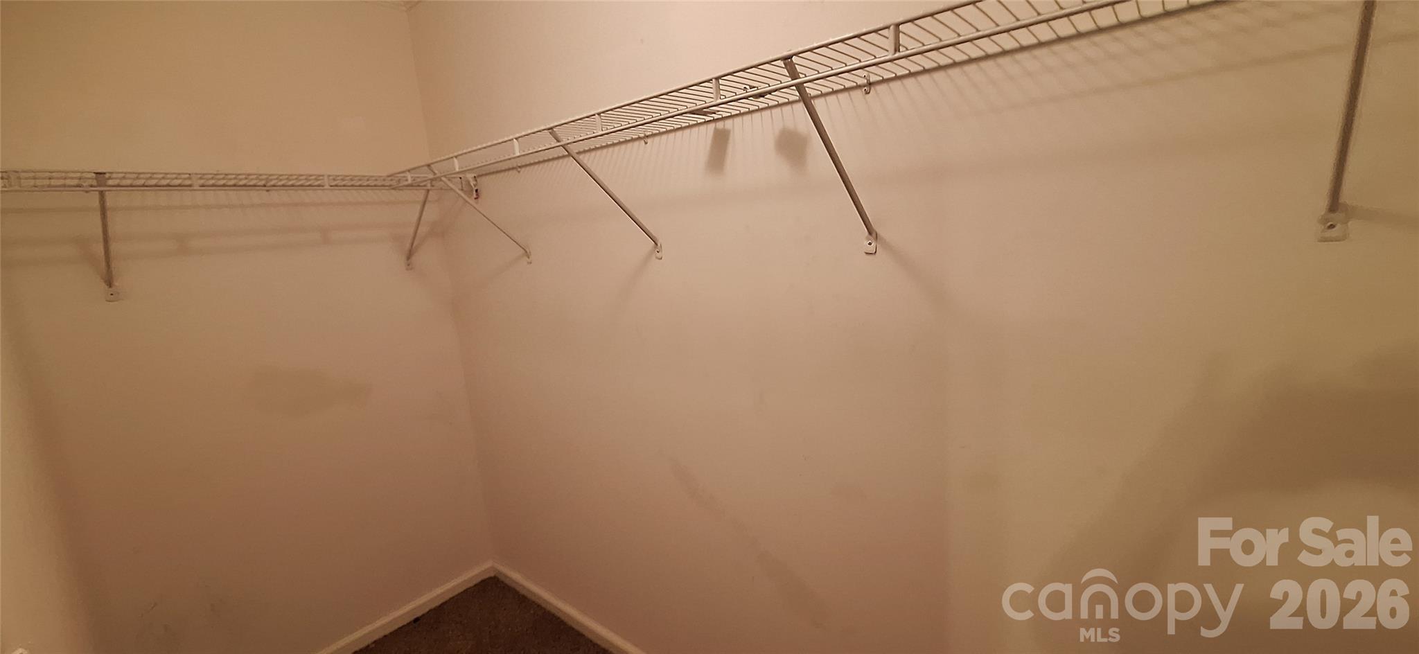 Master Bedroom walk-in closet - 120 Otto Road, Cherryville