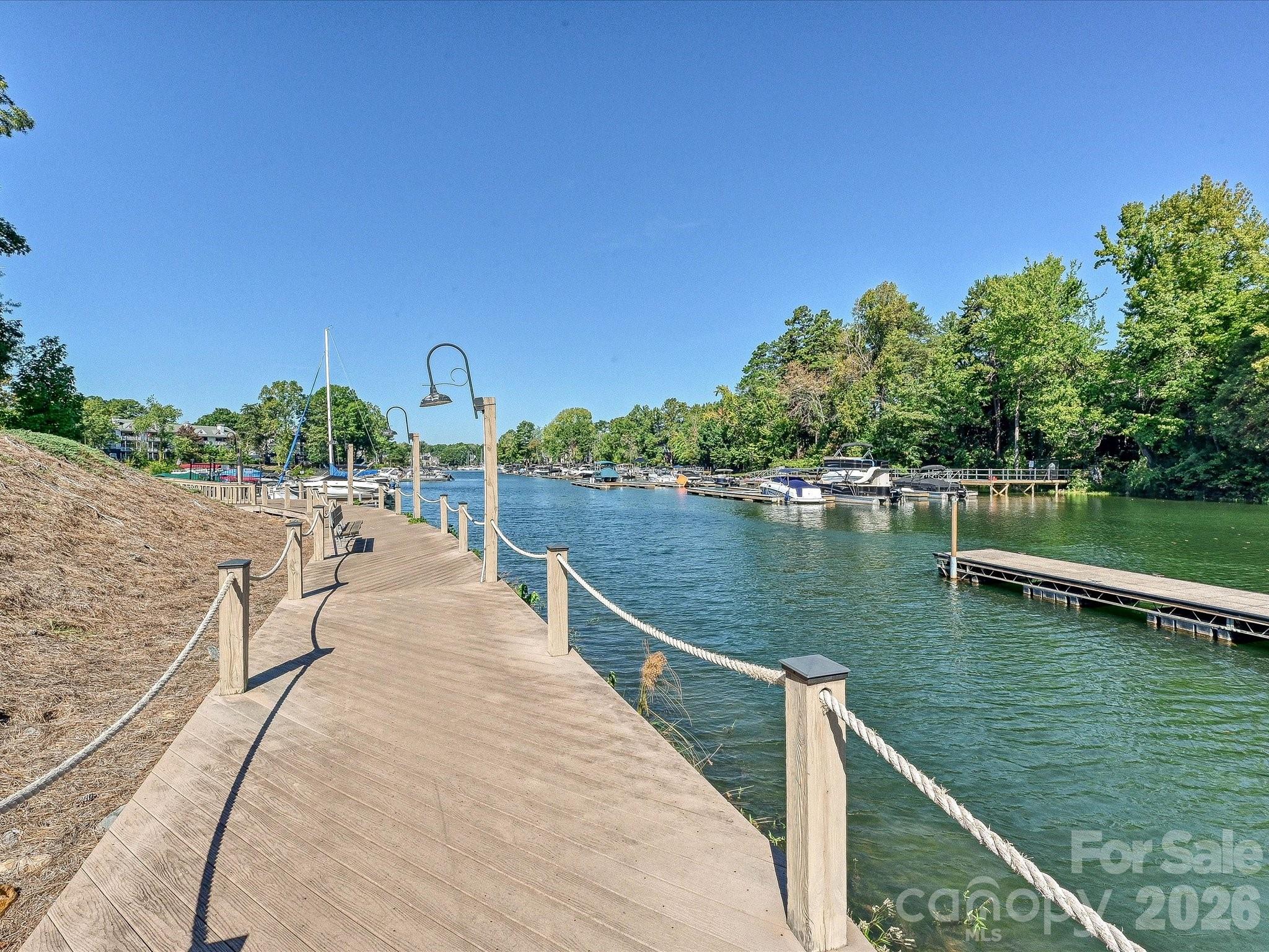 Community dock provides convenient Lake Norman access just minutes from home. - 19706 Valiant Way, Cornelius