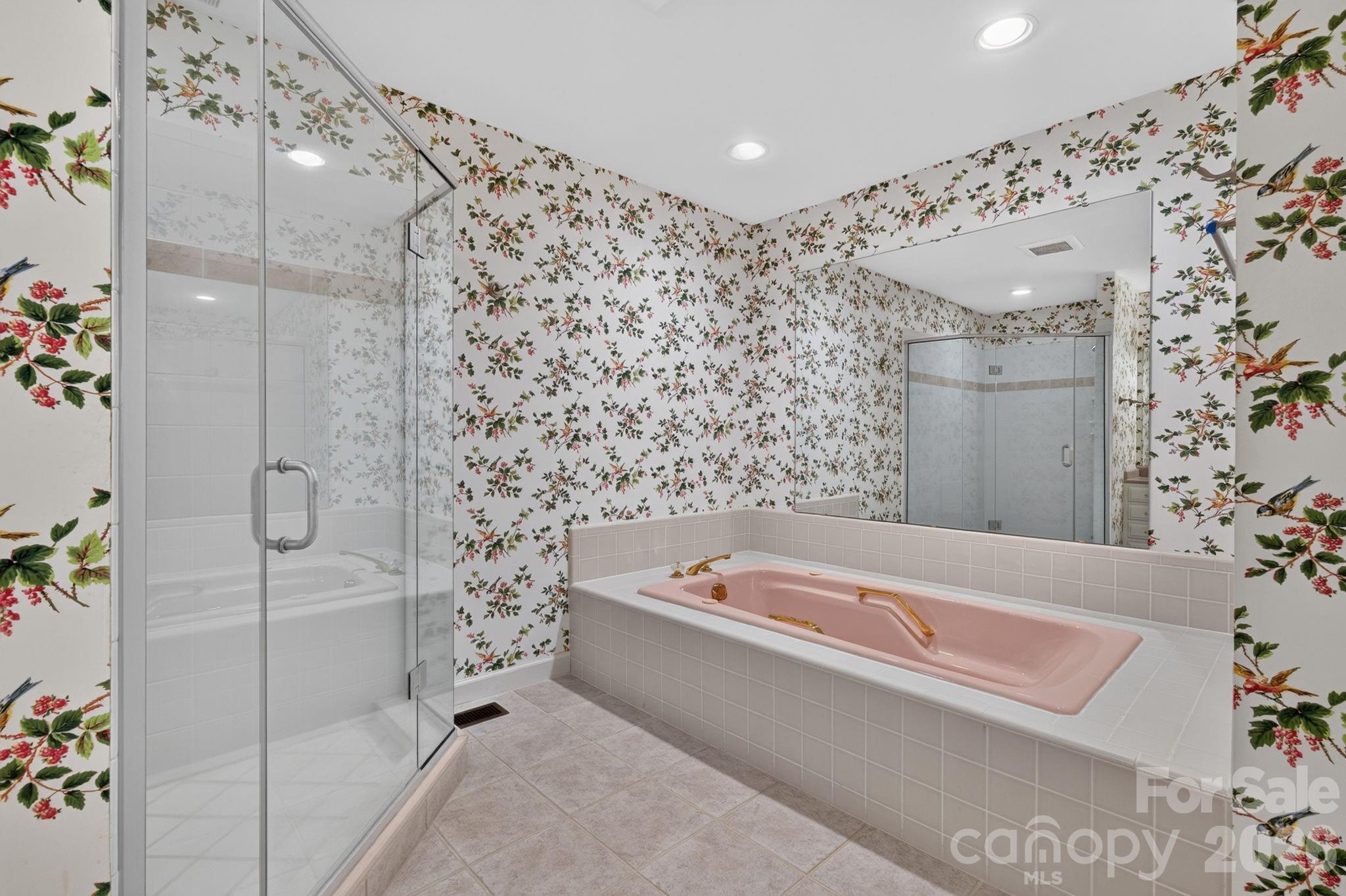 Primary Bath - 3517 Honeysuckle Drive, Matthews