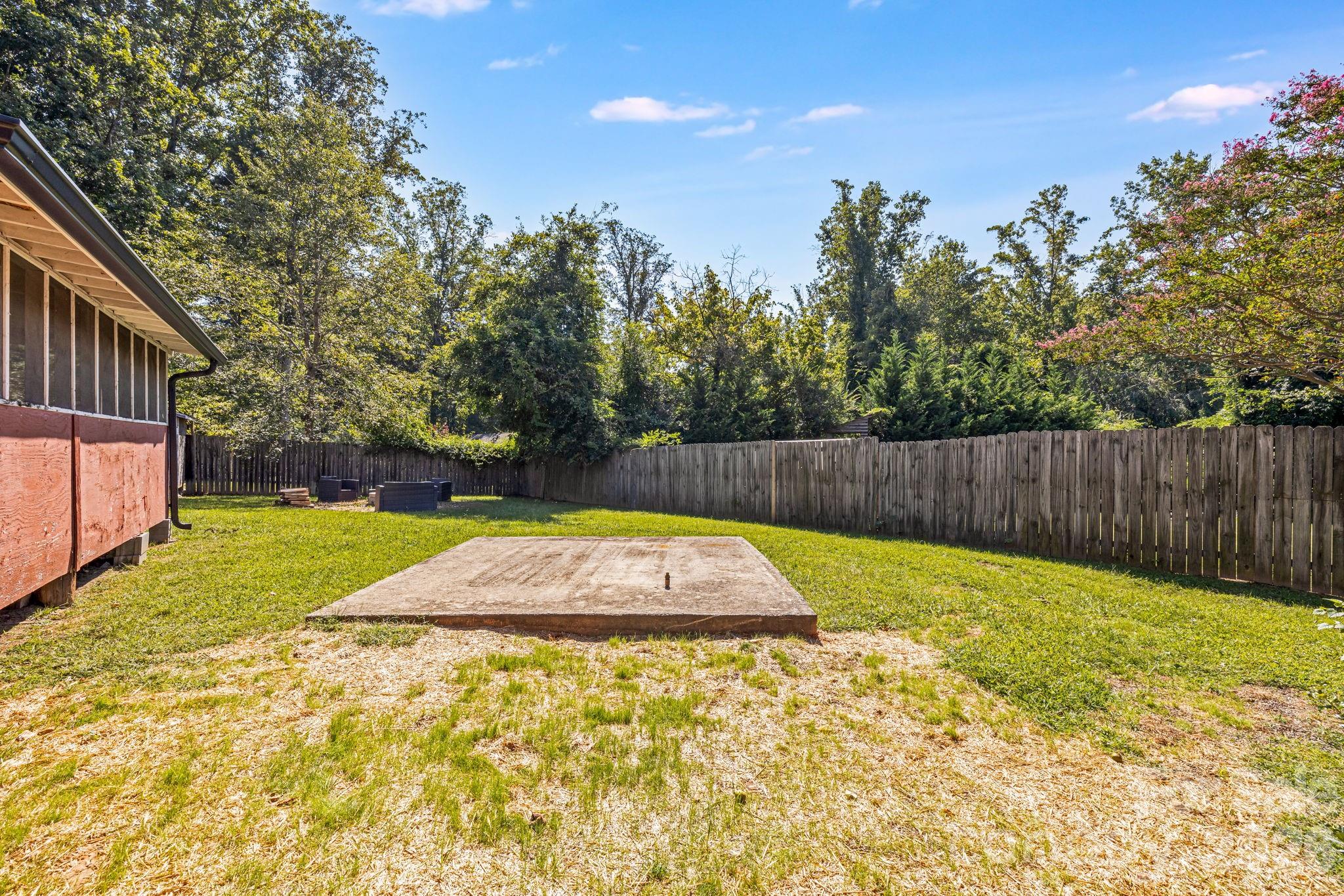 Pad for Hot Tub - 376 School Road E, Asheville