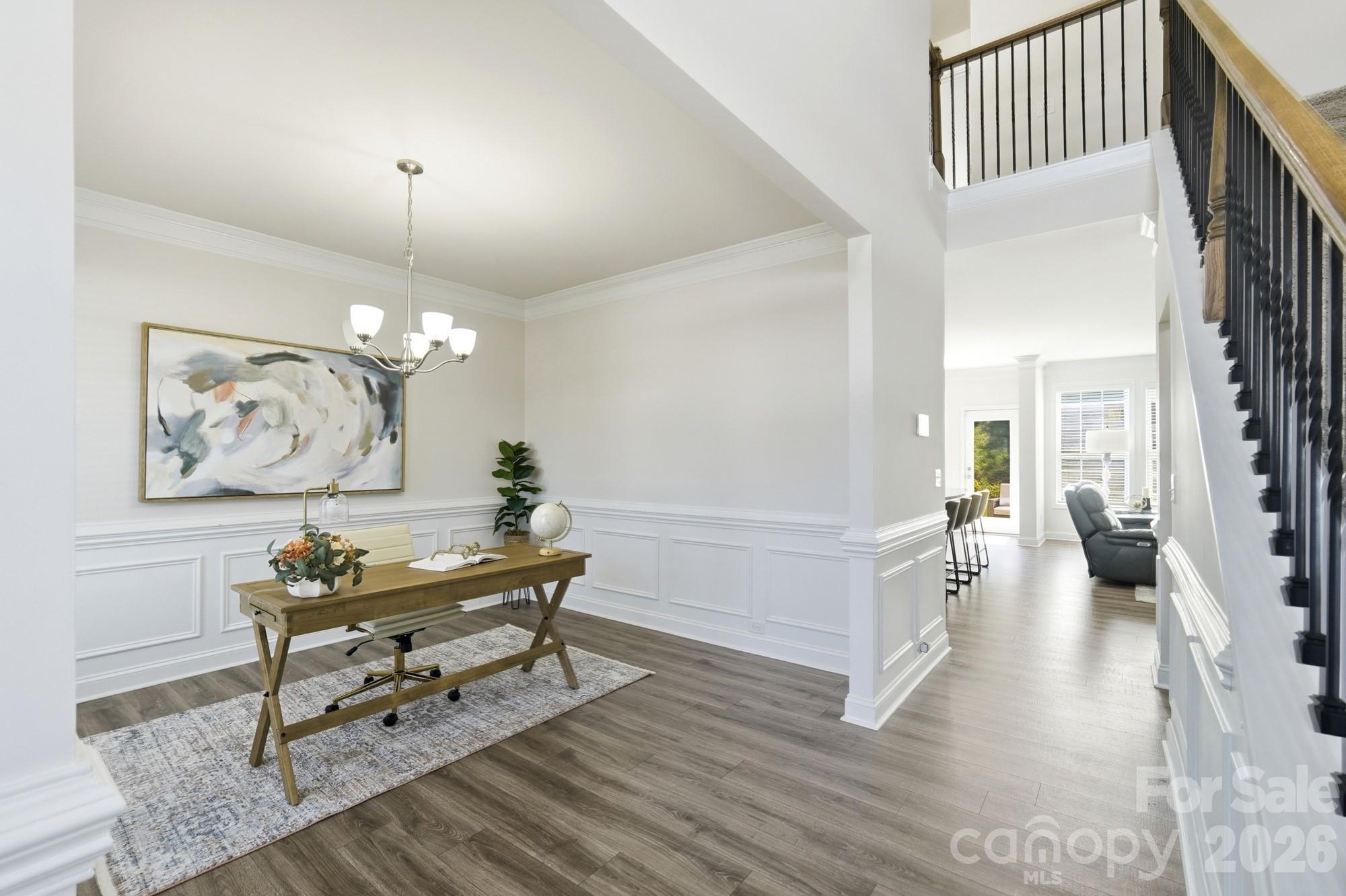 2 story entrance - 6013 Redwood Pine Road, Concord