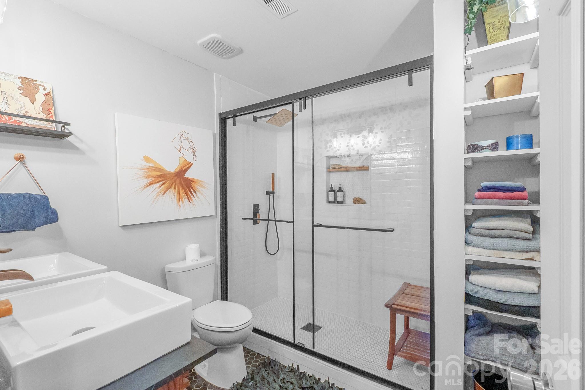 Primary ensuite - 13136 Blacksmith Court, Matthews
