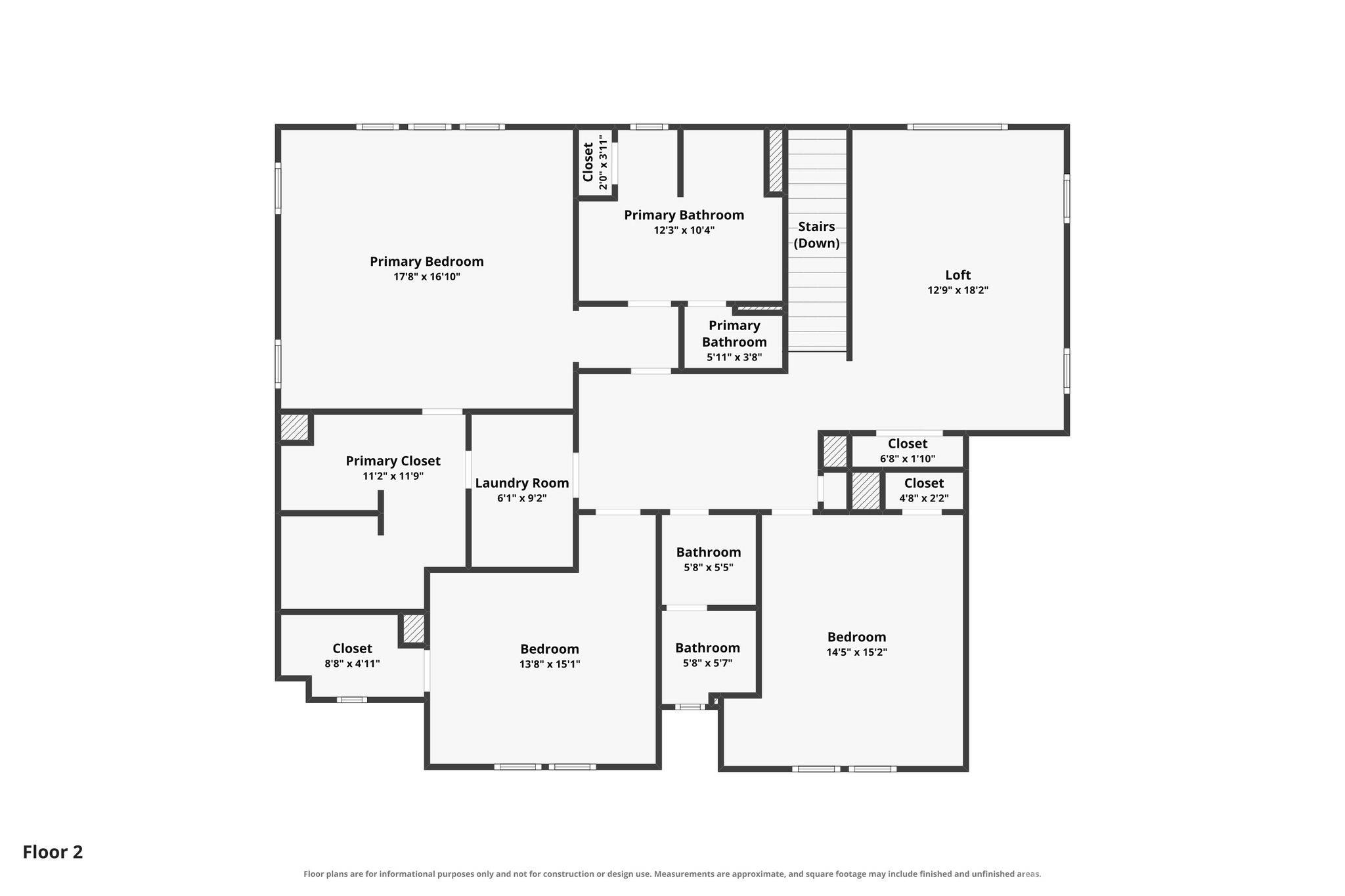 Second Floor - 3210 Timber Run Lane, Maiden
