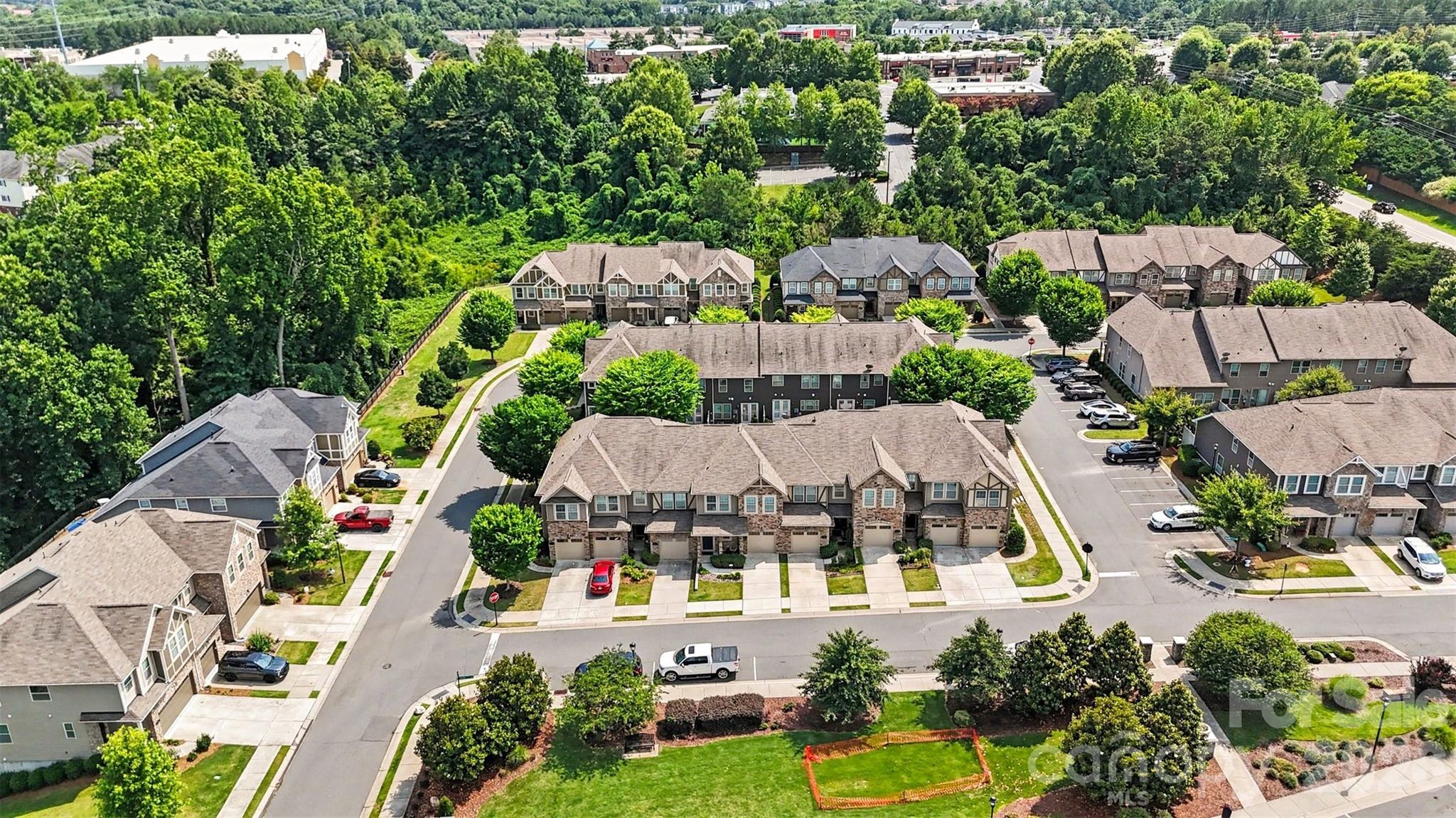 Aerial view of one side of the community - 824 Ayrshire Avenue, Fort Mill