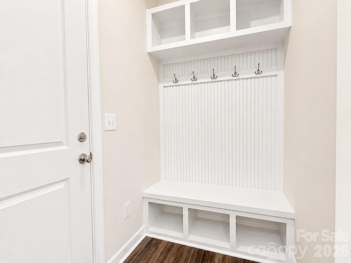 Custom Built-in Drop-zone from Garage - 518 Nixon Road, Belmont