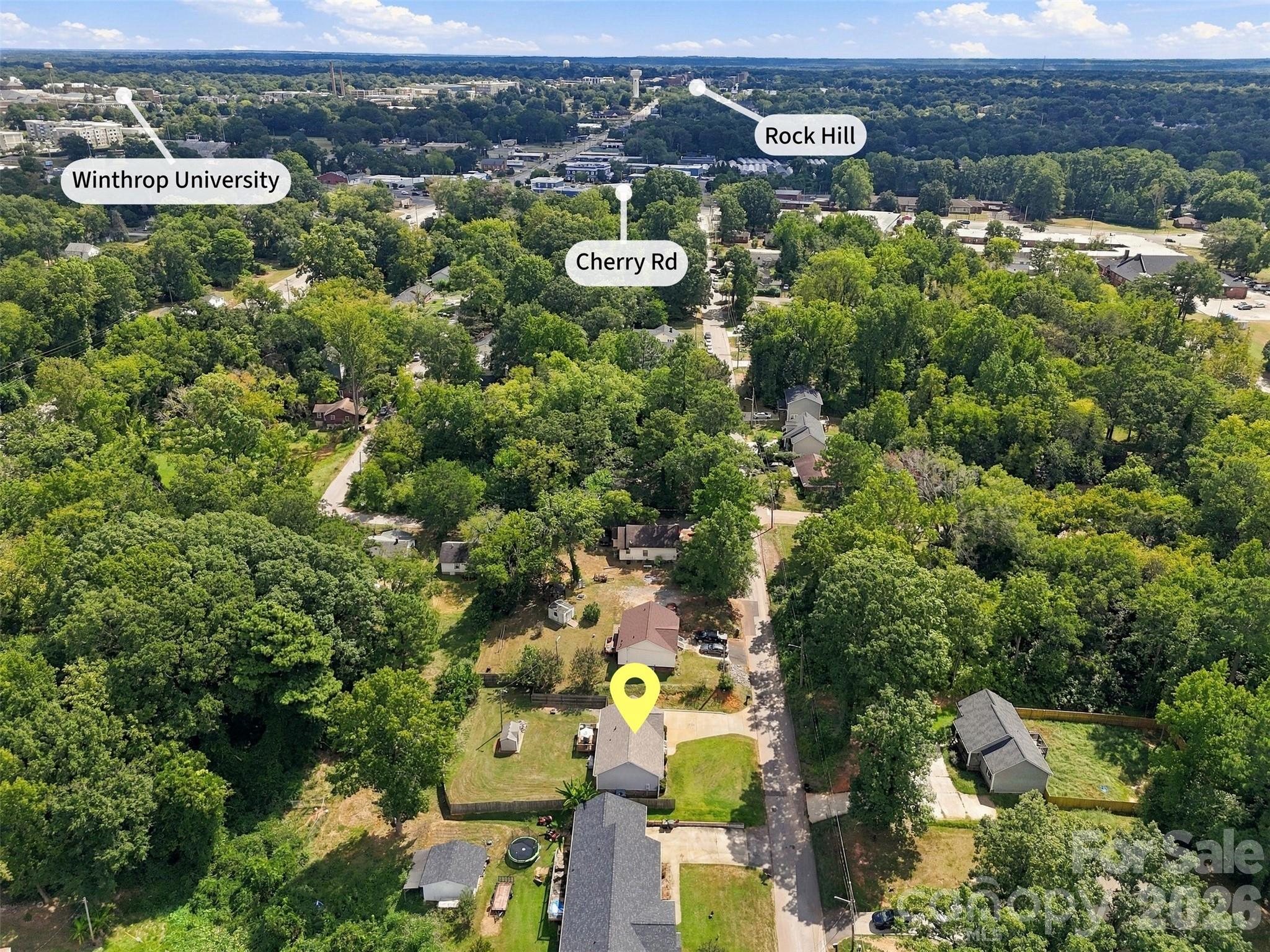 What a great location! - 1218 Calhoun Street, Rock Hill