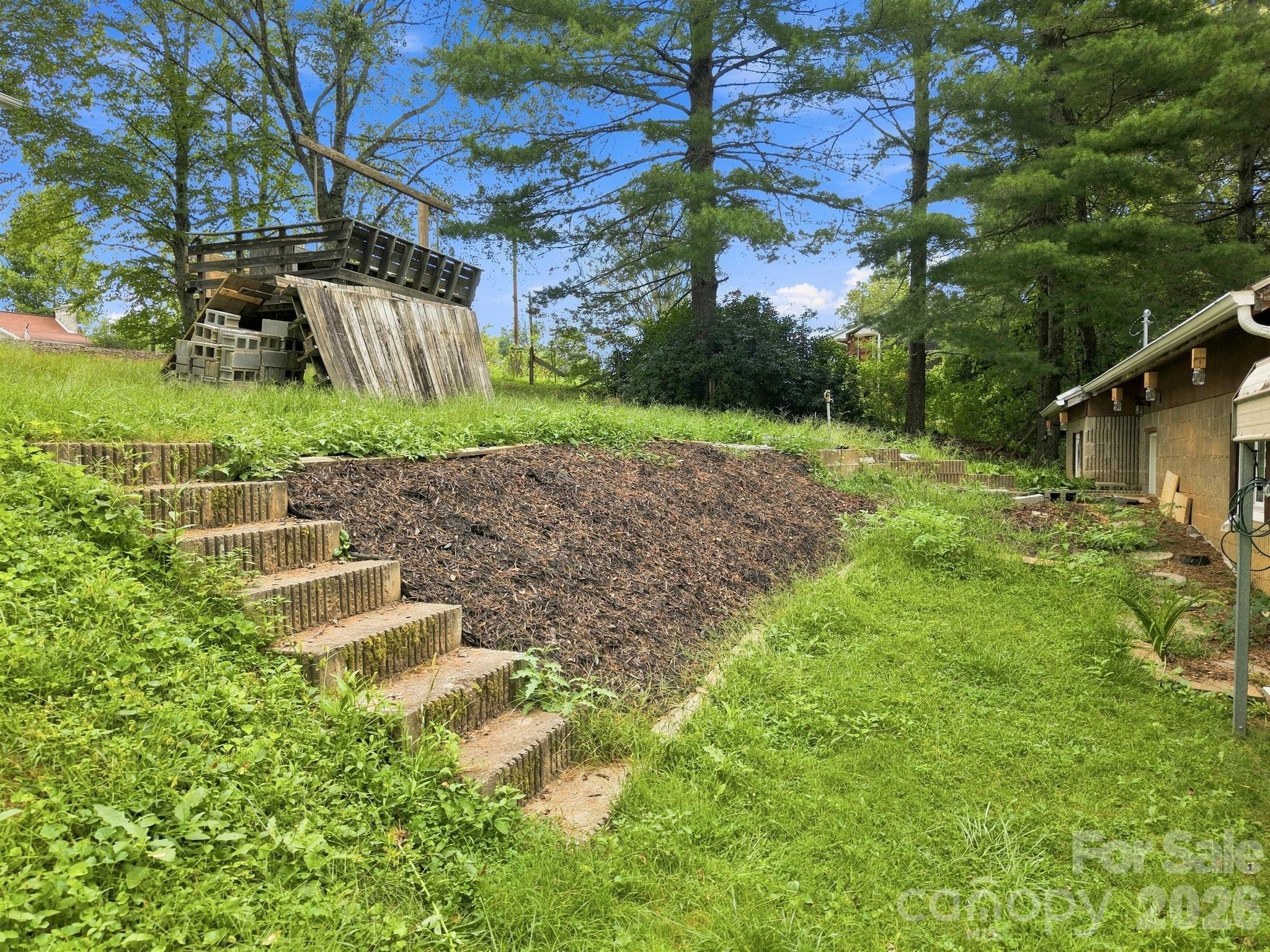 Stairs to Second Living Quarters - 146 & 148 Bradshaw Circle, Candler
