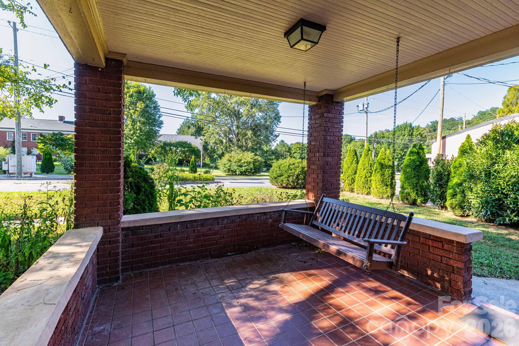 Front porch - 16 Gracelyn Road, Asheville